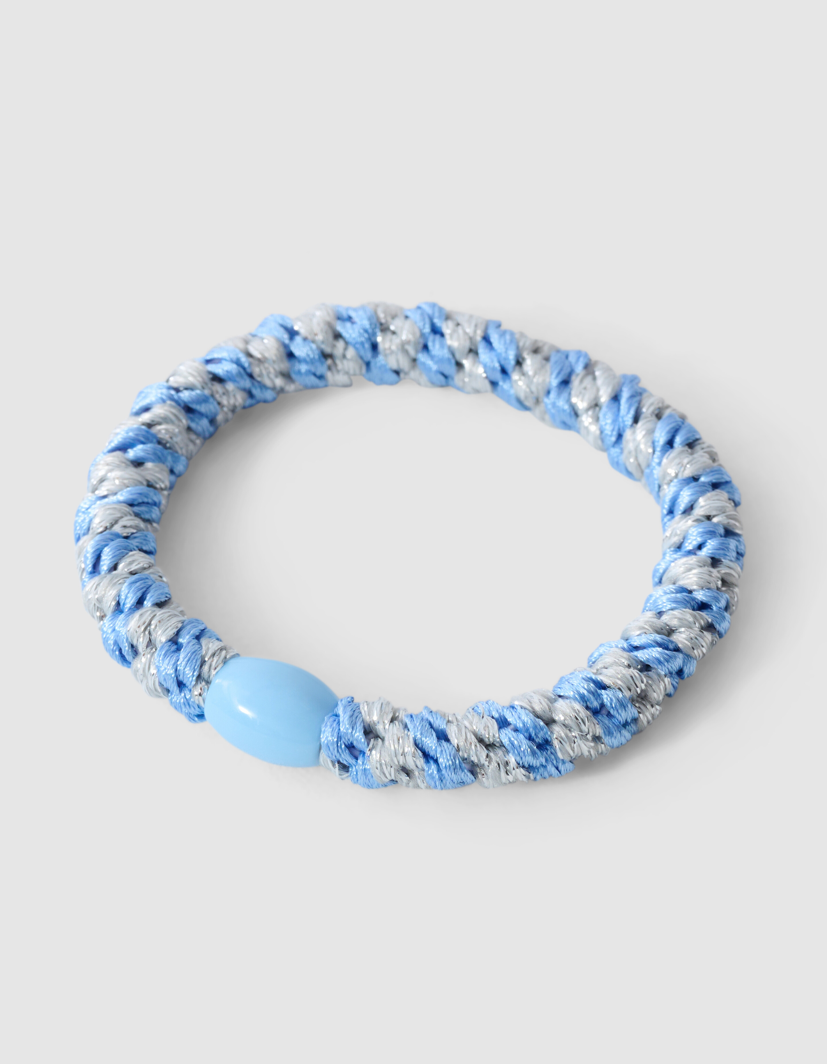 Lurex-Haarband Hellblau/Grau SHOEBY ACCESSOIRES