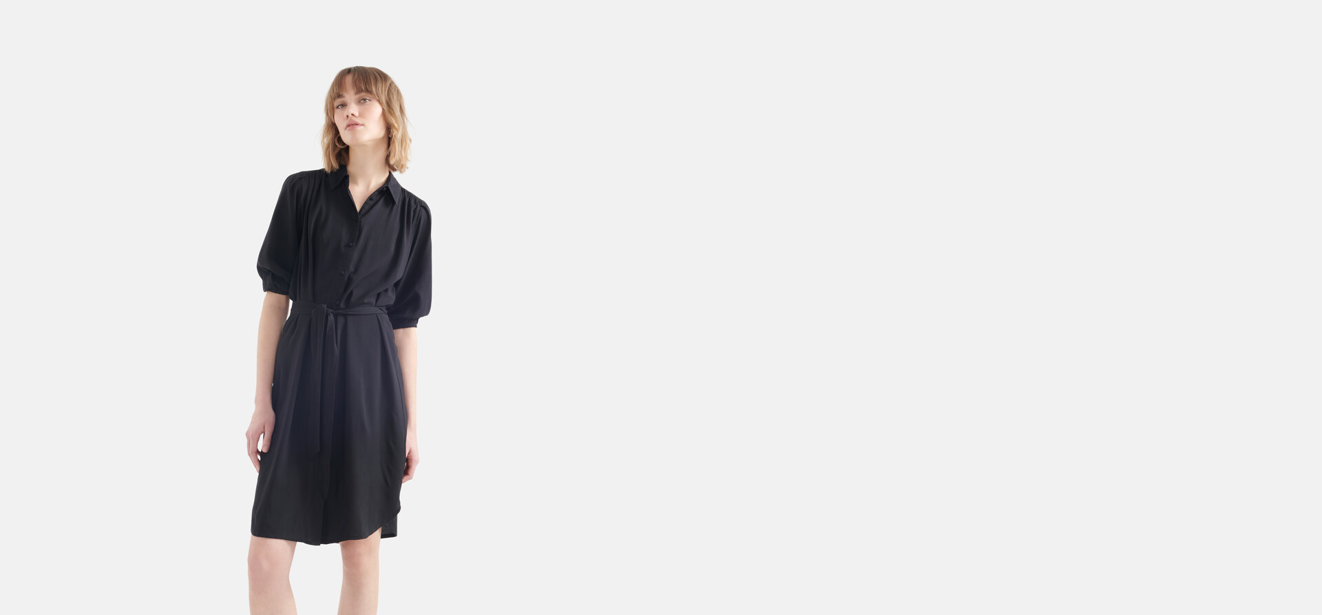 Midikleid mit Leopardenmuster Braun SHOEBY WOMEN
