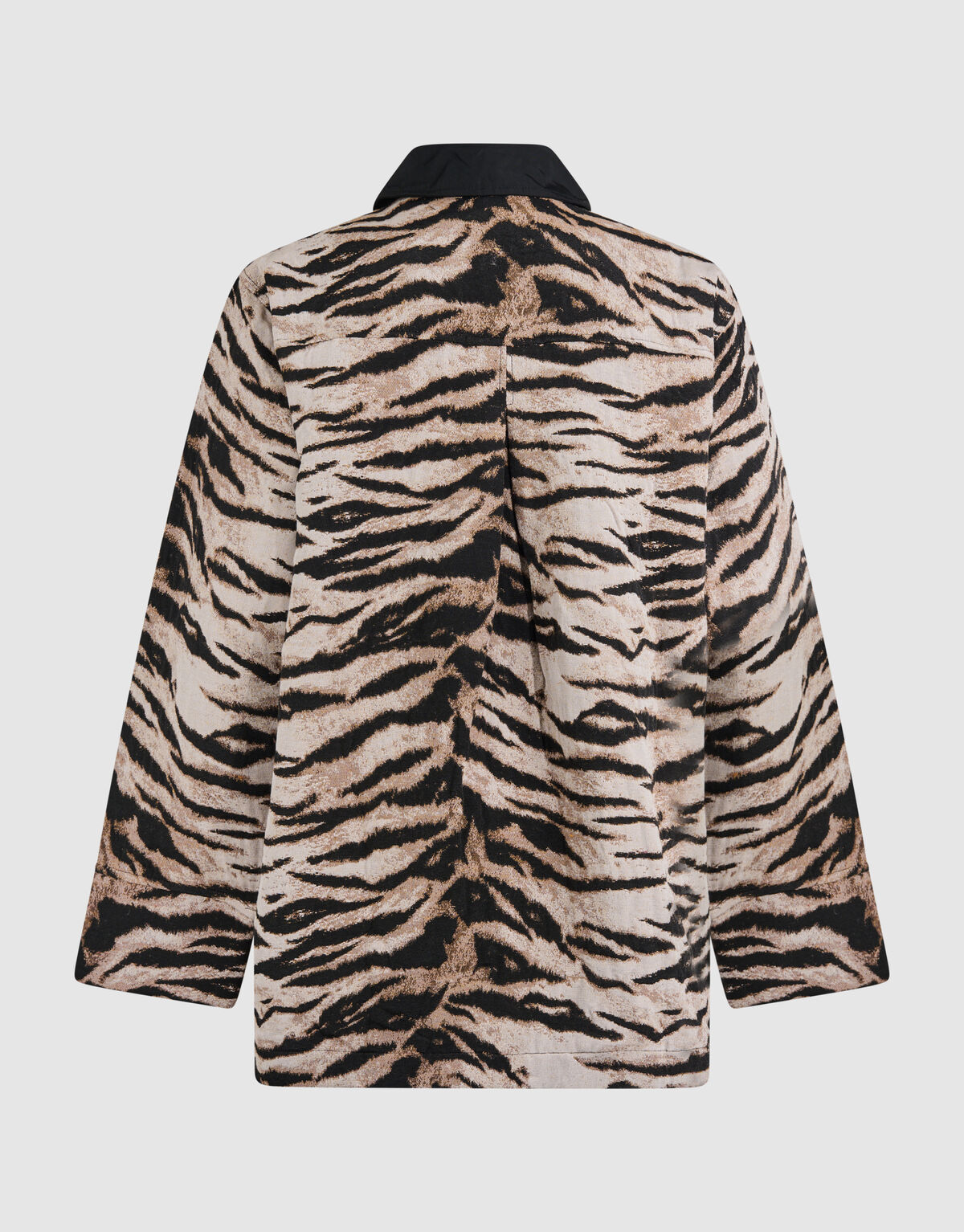 Jacquard Tiger Jacke Hellbraun SHOEBY WOMEN