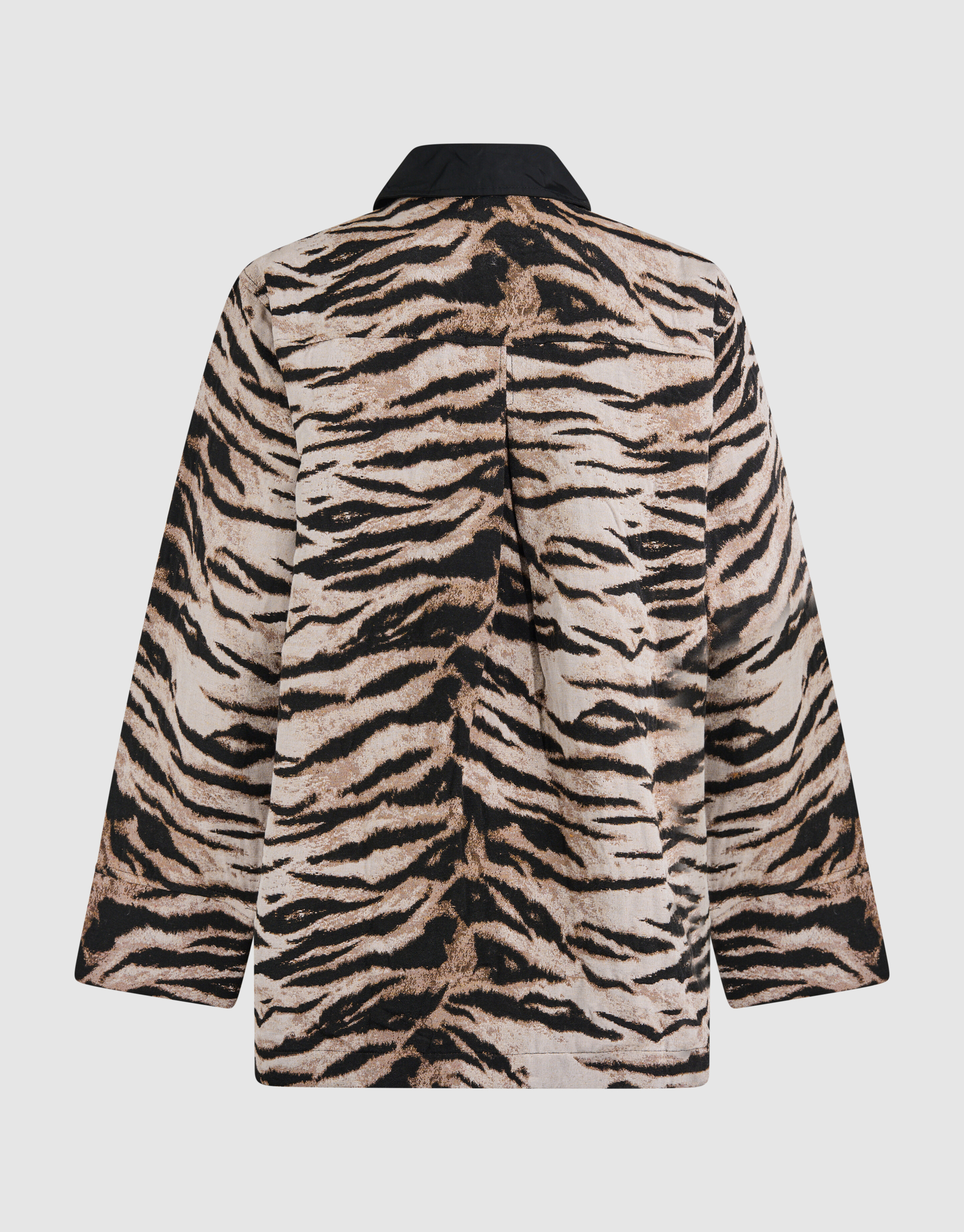 Jacquard Tiger Jacke Hellbraun SHOEBY WOMEN