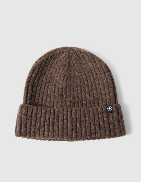 Rib Beanie Dunkelbraun SHOEBY ACCESSOIRES