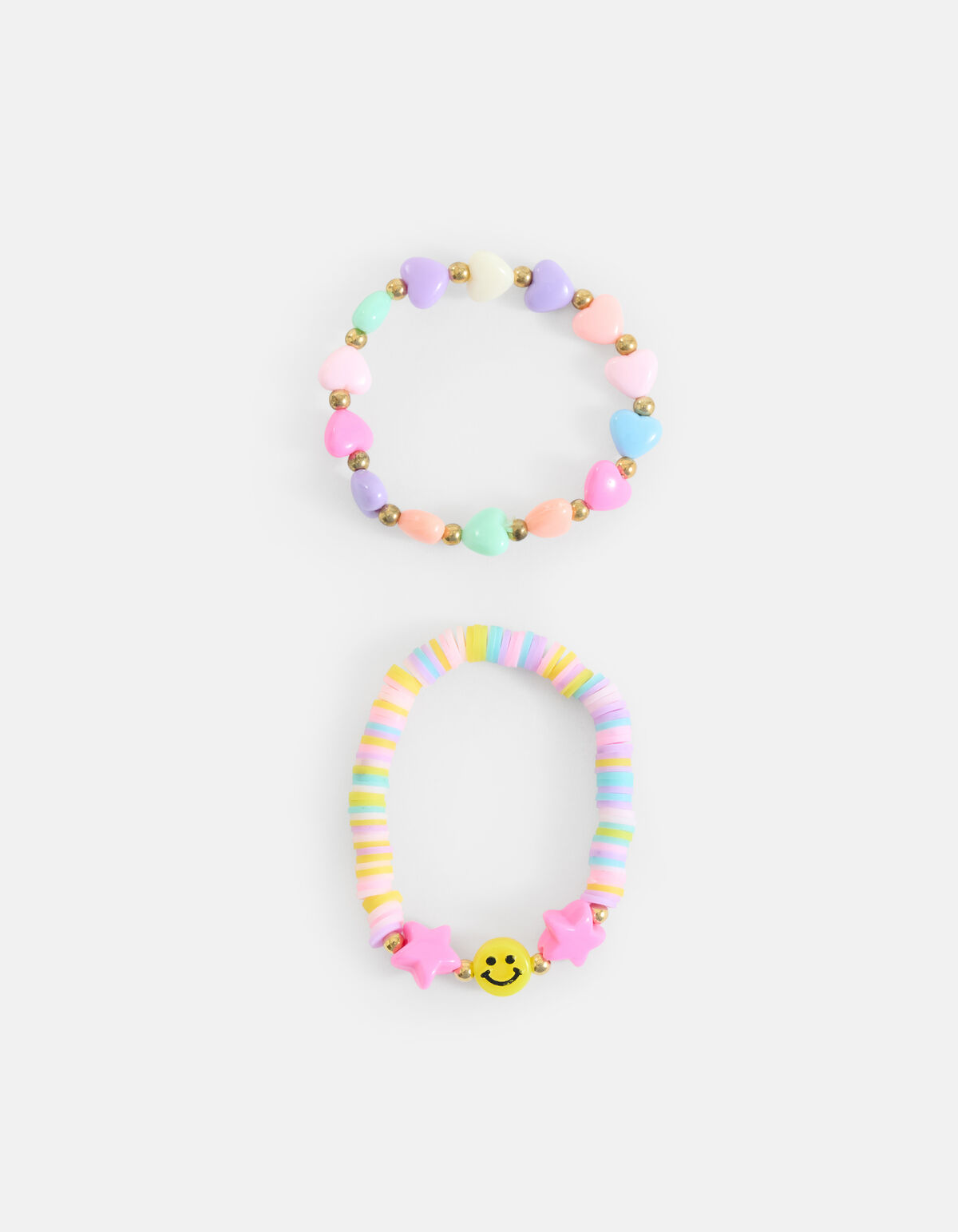 Herz Armbänder Set Rosa SHOEBY ACCESSOIRES