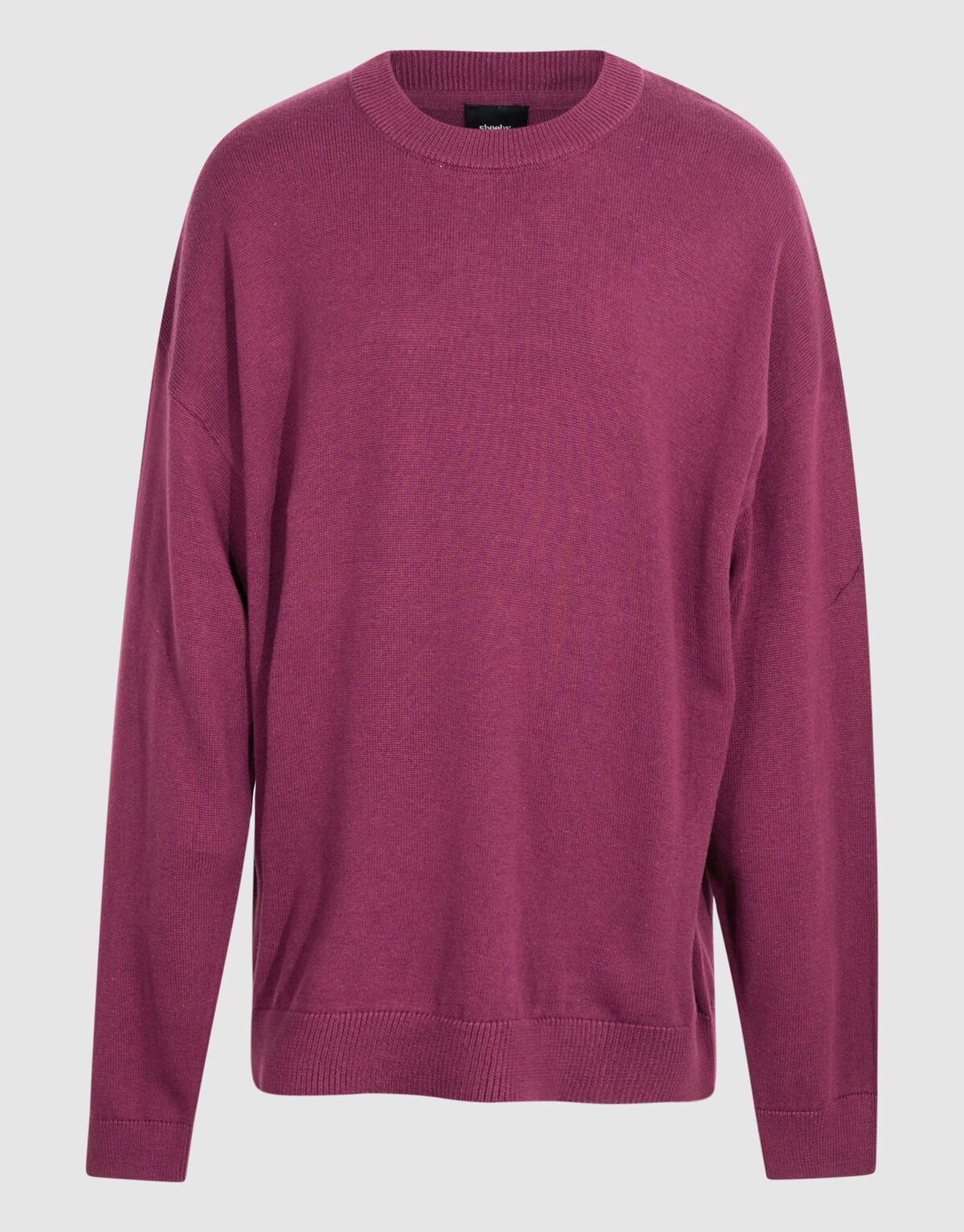 Oversized Strickpullover Dunkelrot SHOEBY BOYS