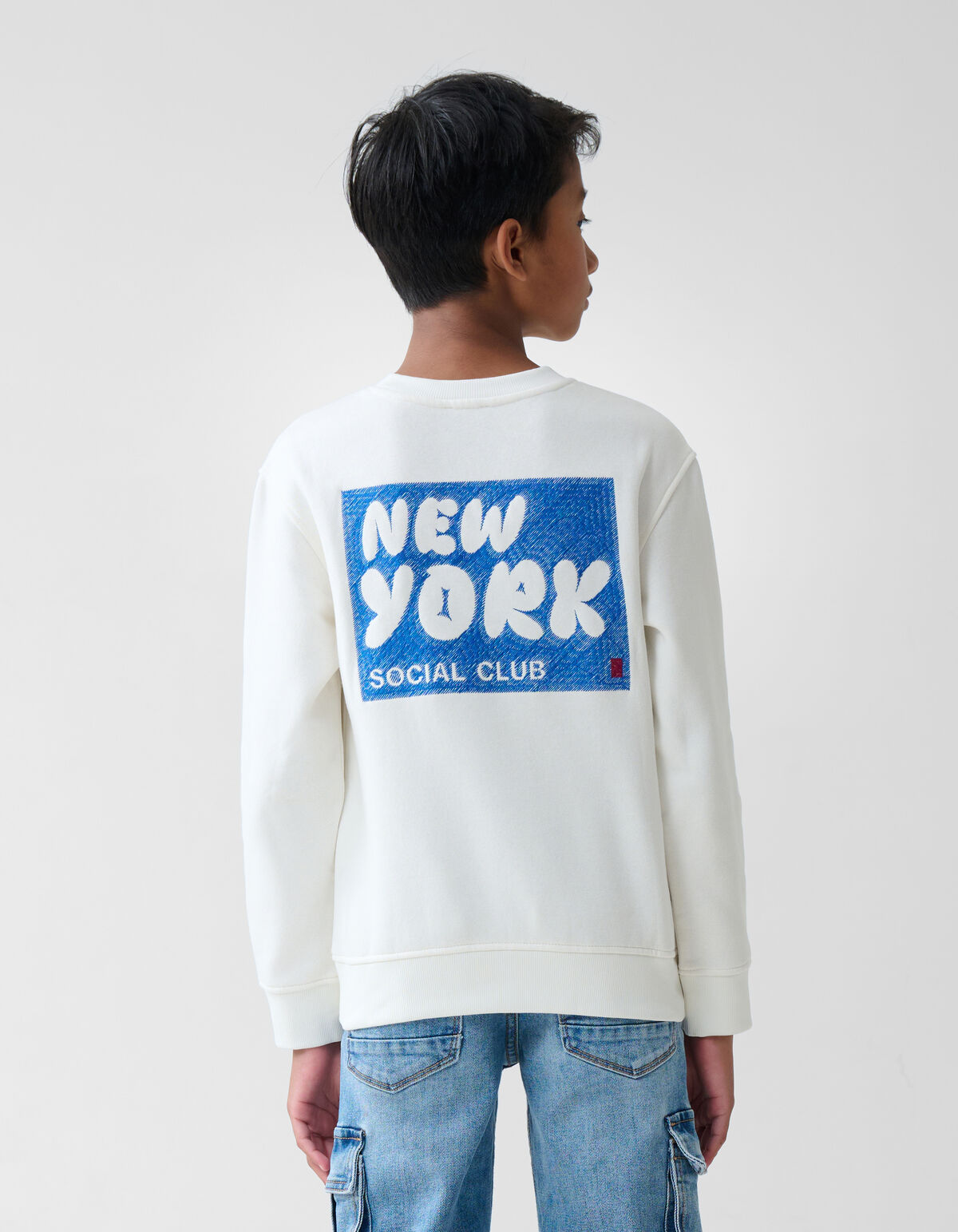 Artwork Pullover Off White SHOEBY BOYS