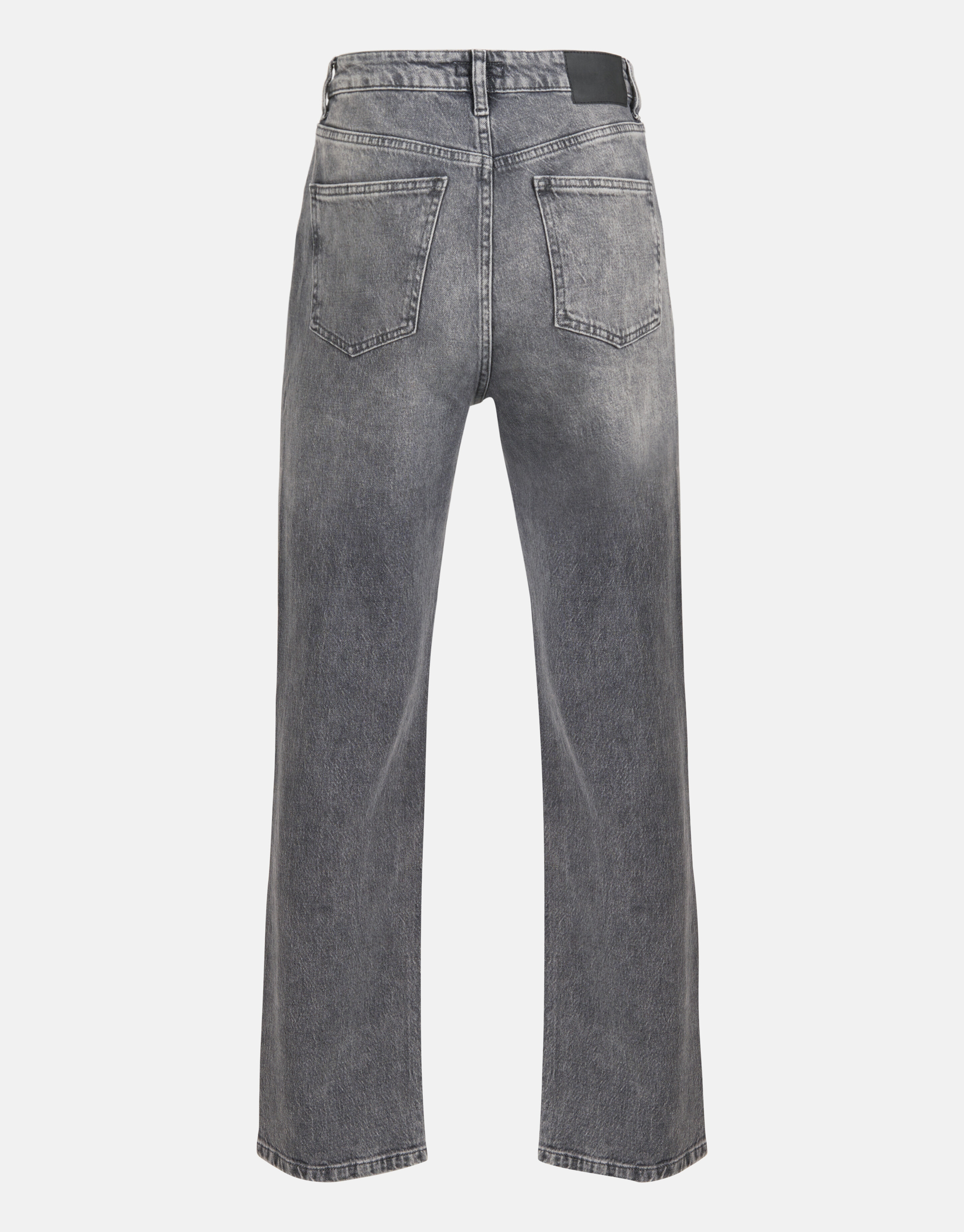 Straight Denim Jeans Grau SHOEBY WOMEN
