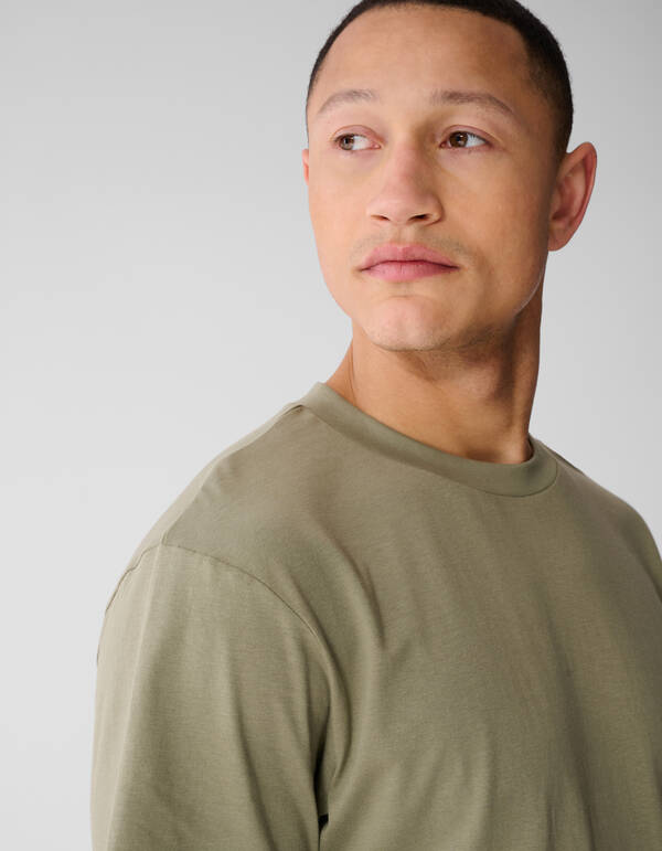 Wave Artwork T-Shirt Khaki SHOEBY MEN