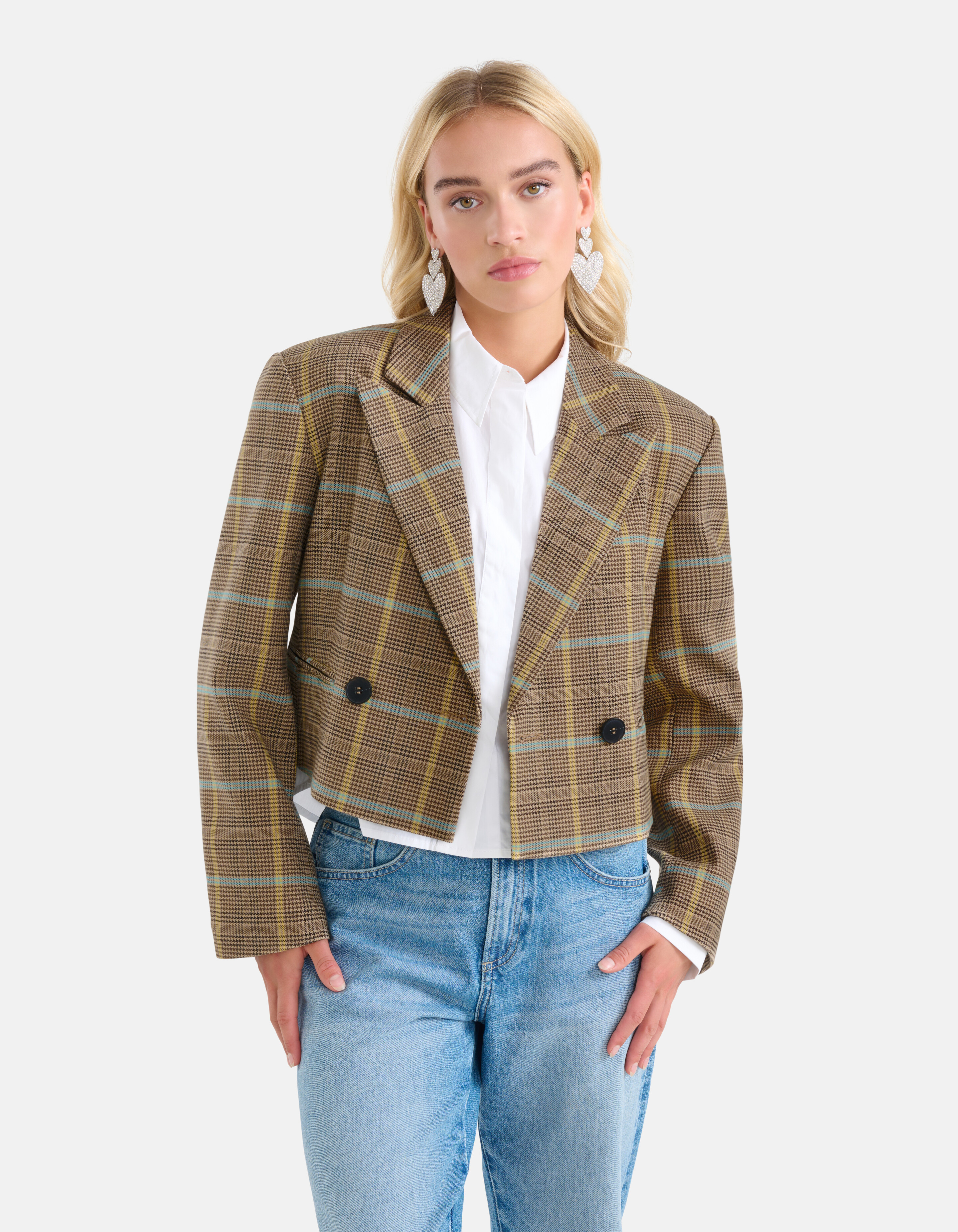 Gekürzter Blazer Braun von Monica SHOEBY WOMEN