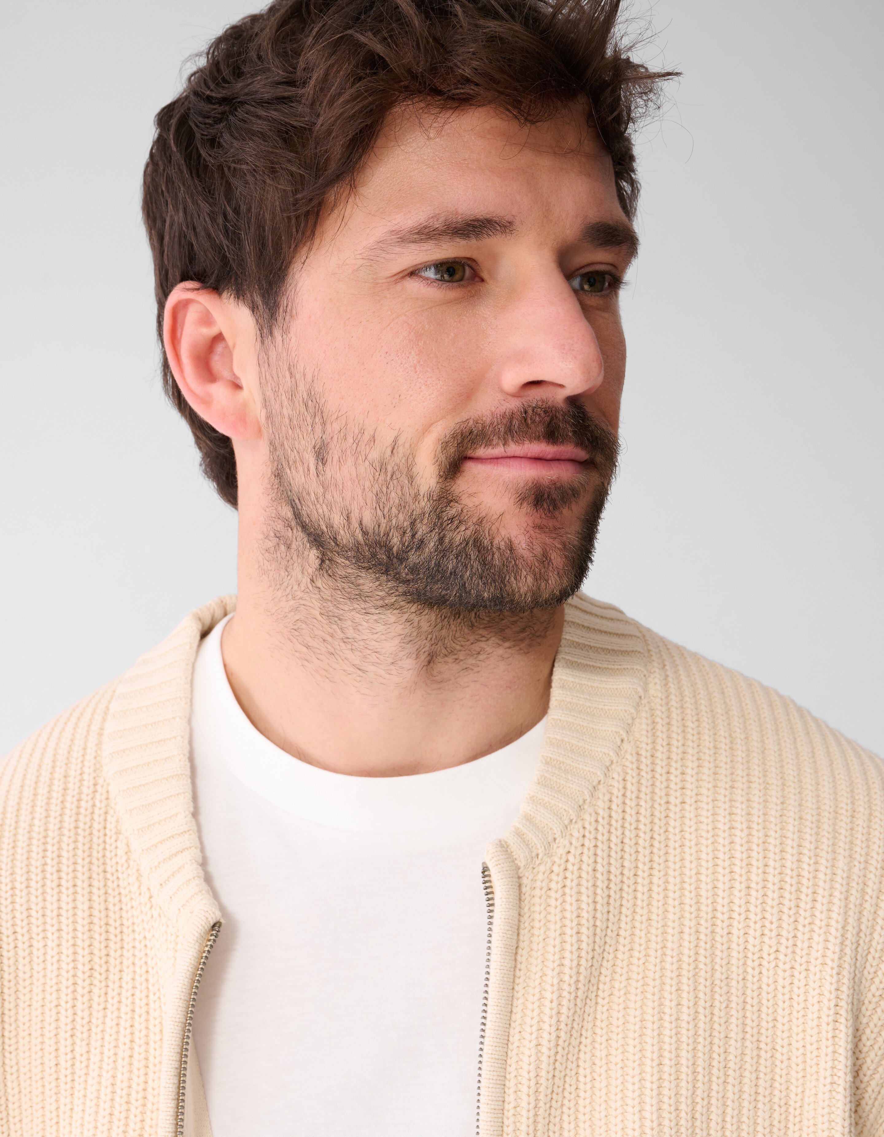 Strickjacke Sand SHOEBY MEN