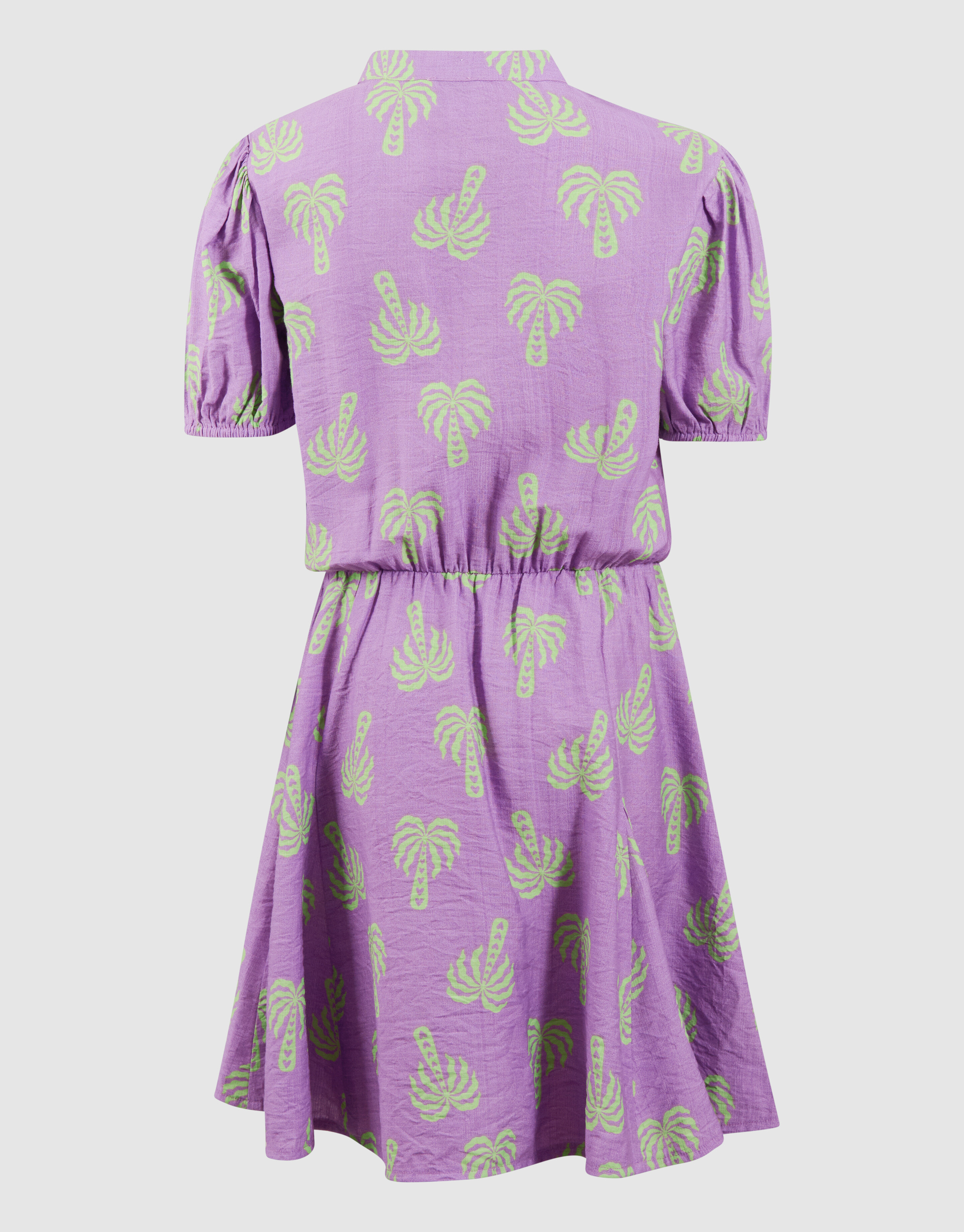 Minikleid mit Palmenmuster, Lila SHOEBY GIRLS