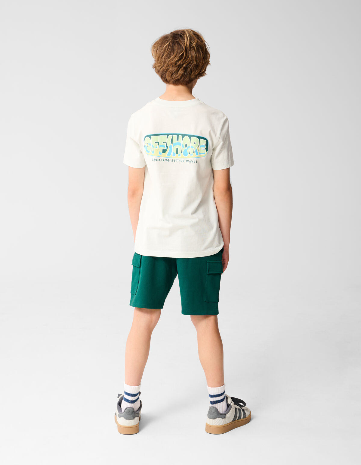 Offshore Artwork T-shirt Off White SHOEBY BOYS