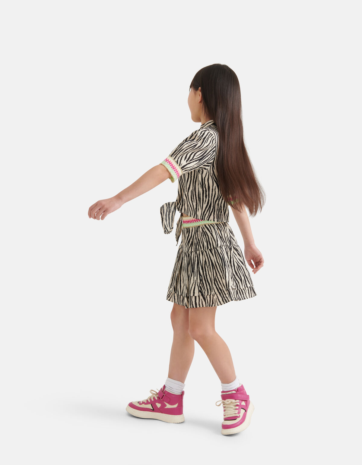 Zebra-Rock Schwarz/ Off-white SHOEBY GIRLS