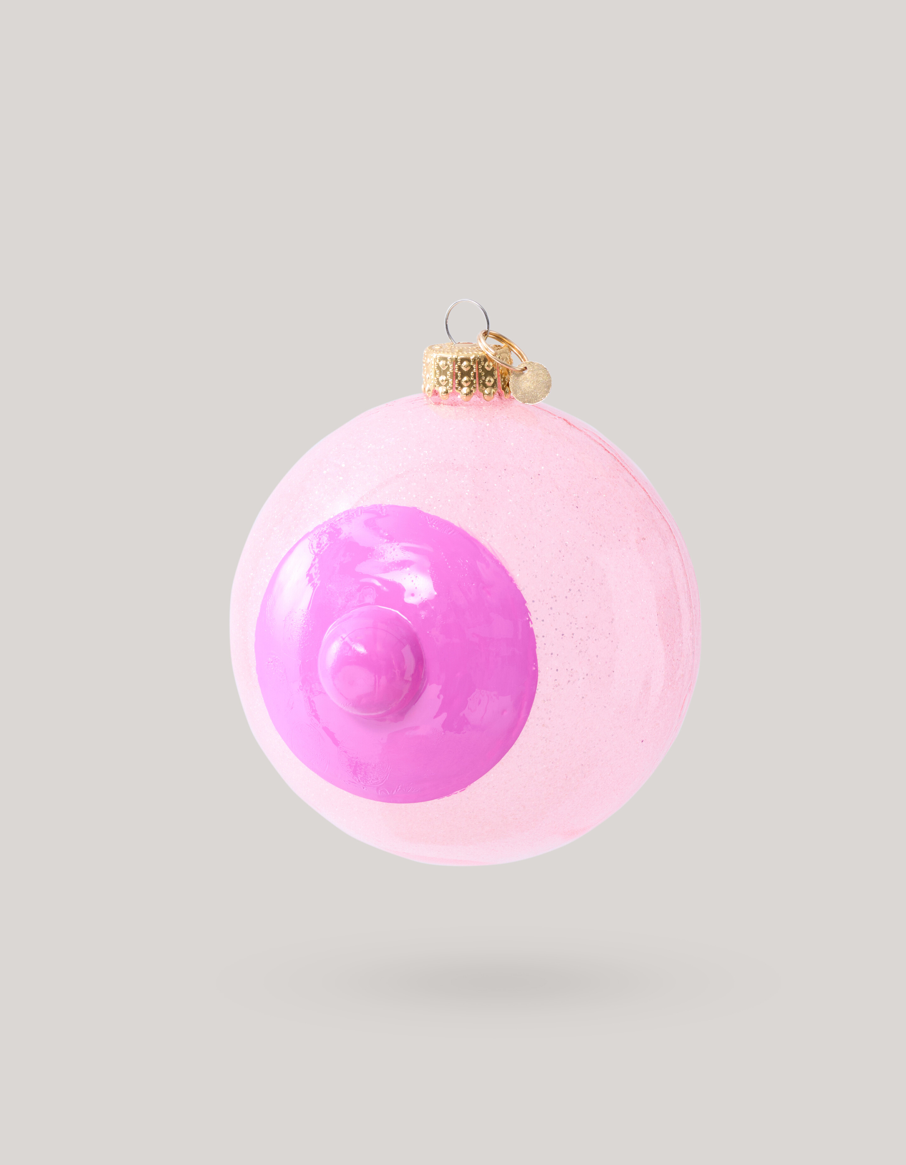 Boob Weihnachtskugel Rosa By Fred SHOEBY ACCESSOIRES