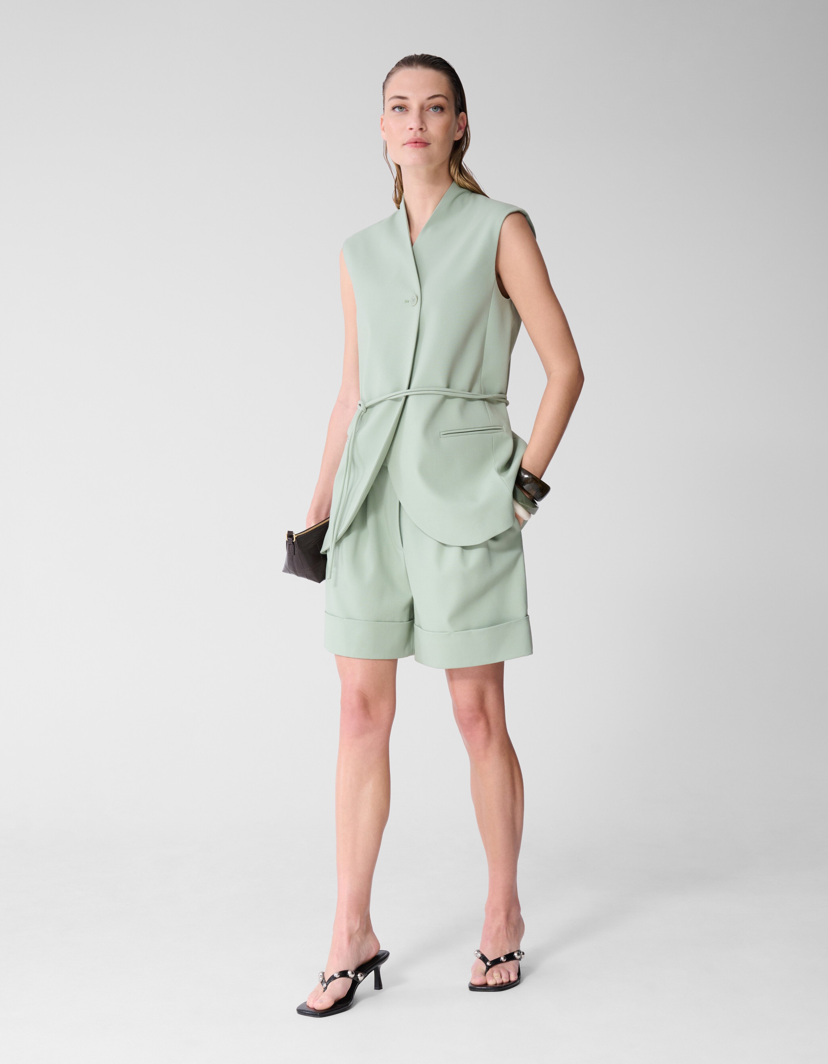 Hose Shorts Hellgr&uuml;n Von Lonneke SHOEBY WOMEN