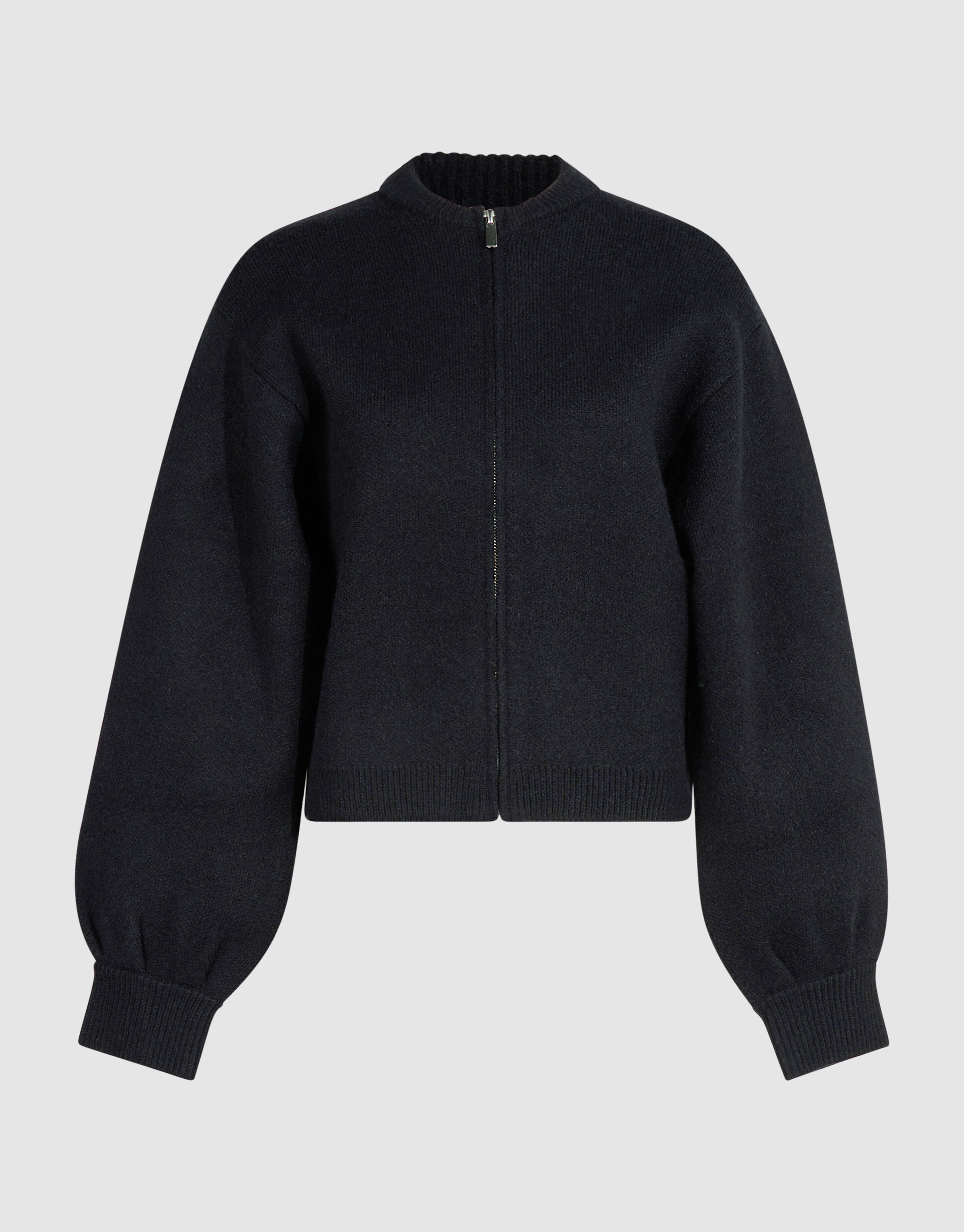 Gestrickte Bomberjacke Anthrazit SHOEBY WOMEN
