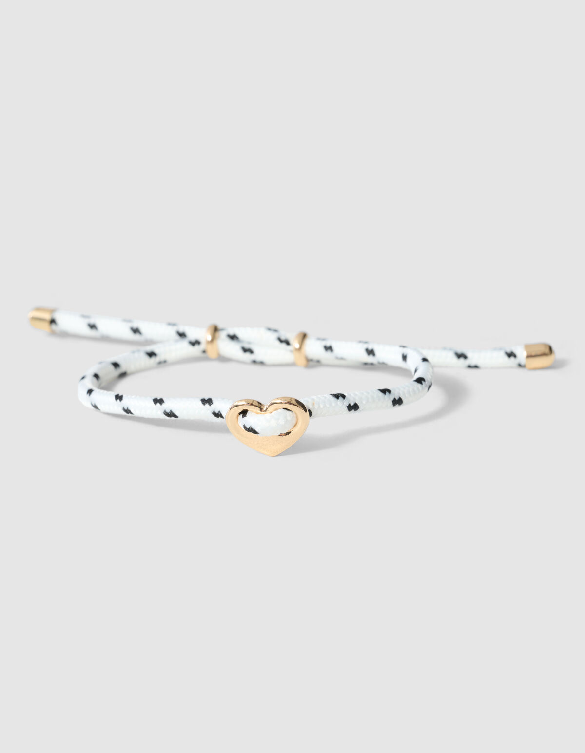 Connector-Armband Gold/Wei&szlig; SHOEBY ACCESSOIRES
