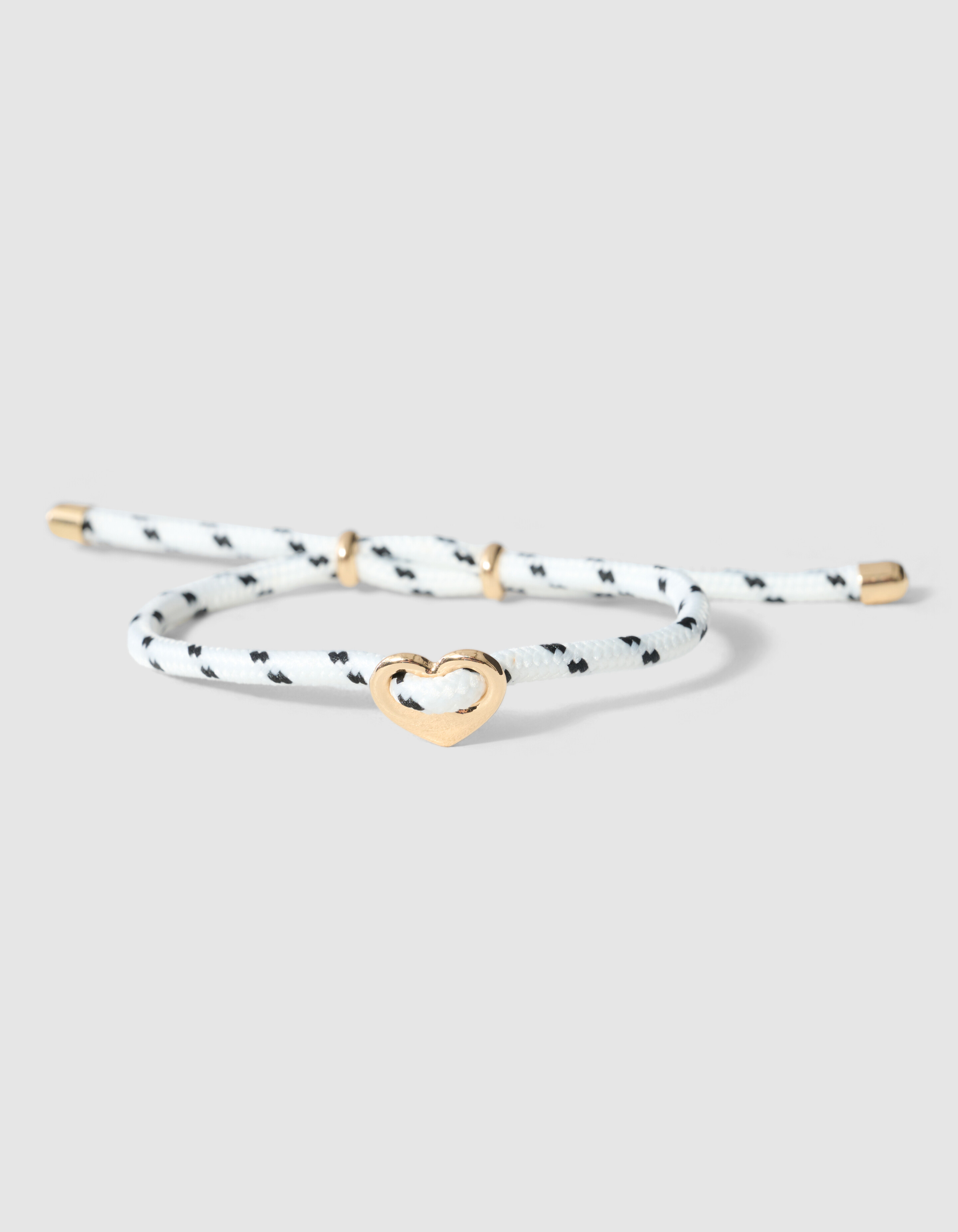 Connector-Armband Gold/Wei&szlig; SHOEBY ACCESSOIRES