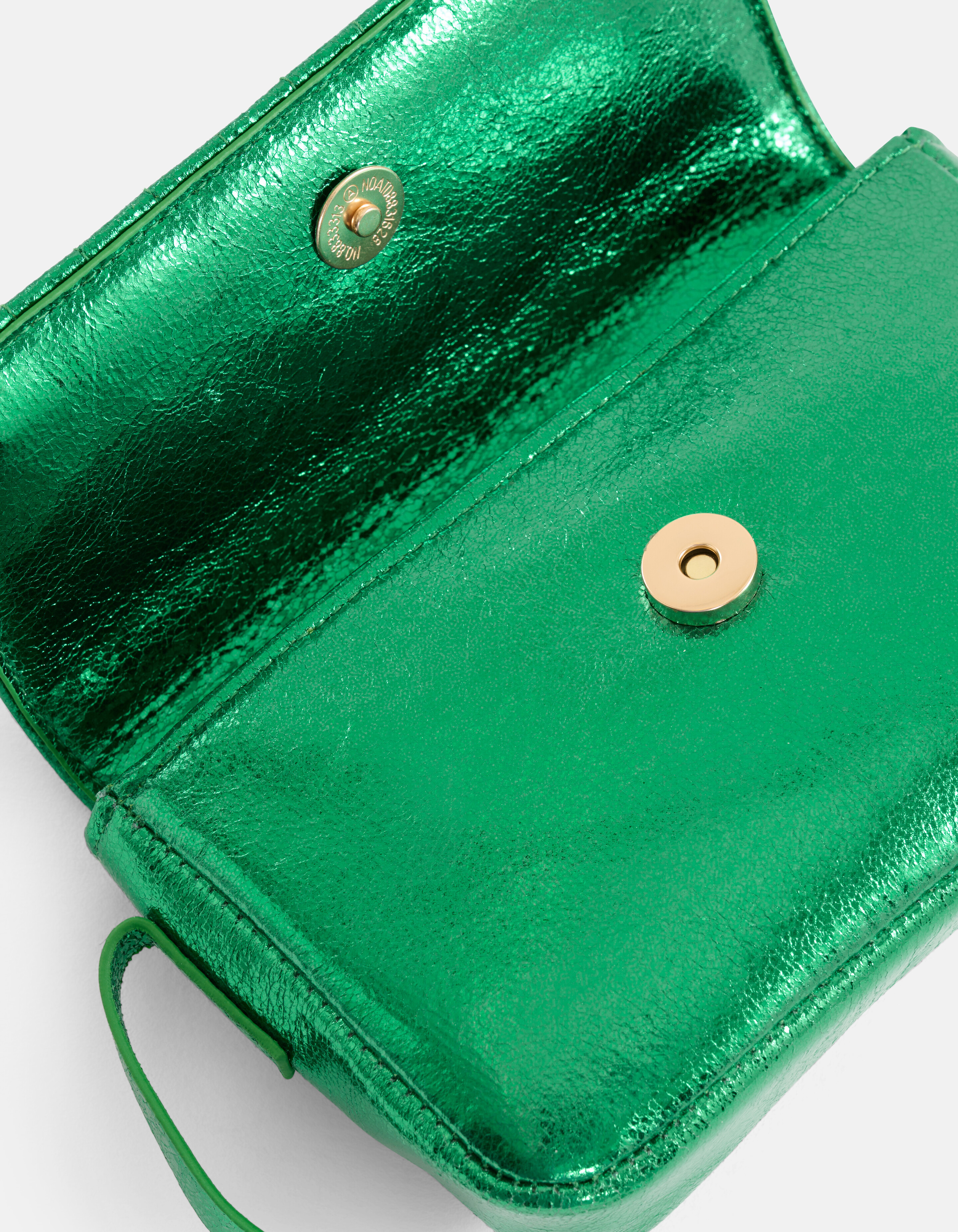 Metallic-Stepptasche Grün SHOEBY ACCESSOIRES