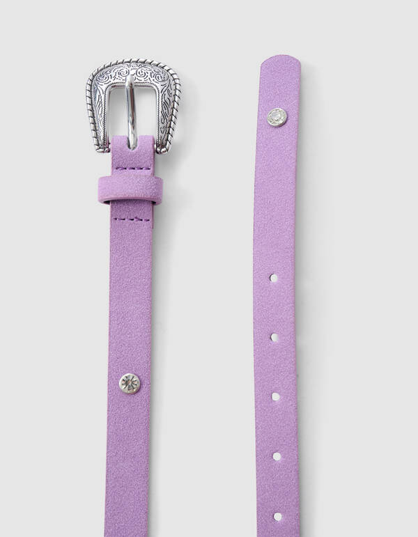 Strassgürtel Lila SHOEBY ACCESSOIRES