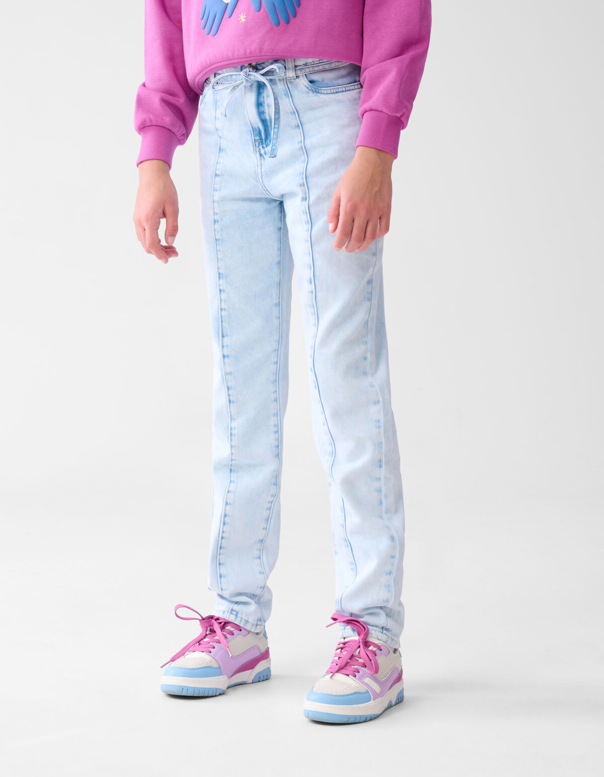 Mom Jeans Hellblau SHOEBY GIRLS