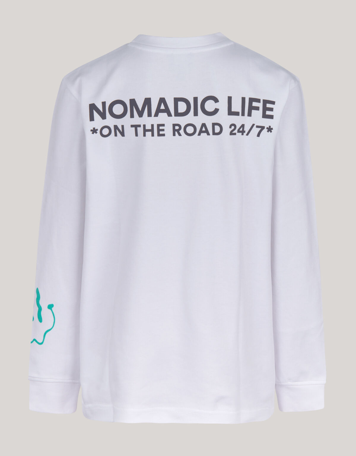 Artwork Langarm-T-Shirt Wei&szlig; SHOEBY BOYS