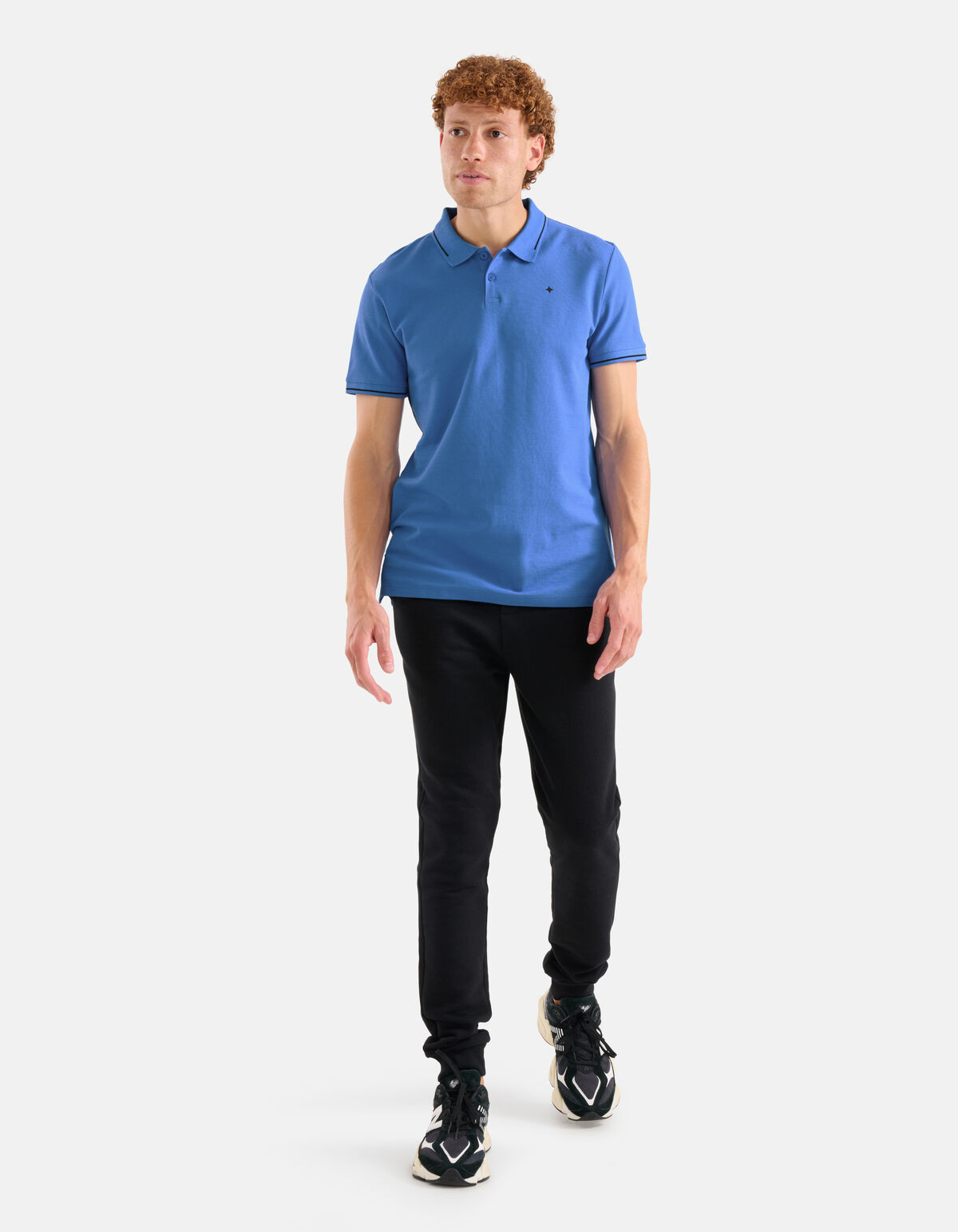 Basic Polo Blau SHOEBY MEN