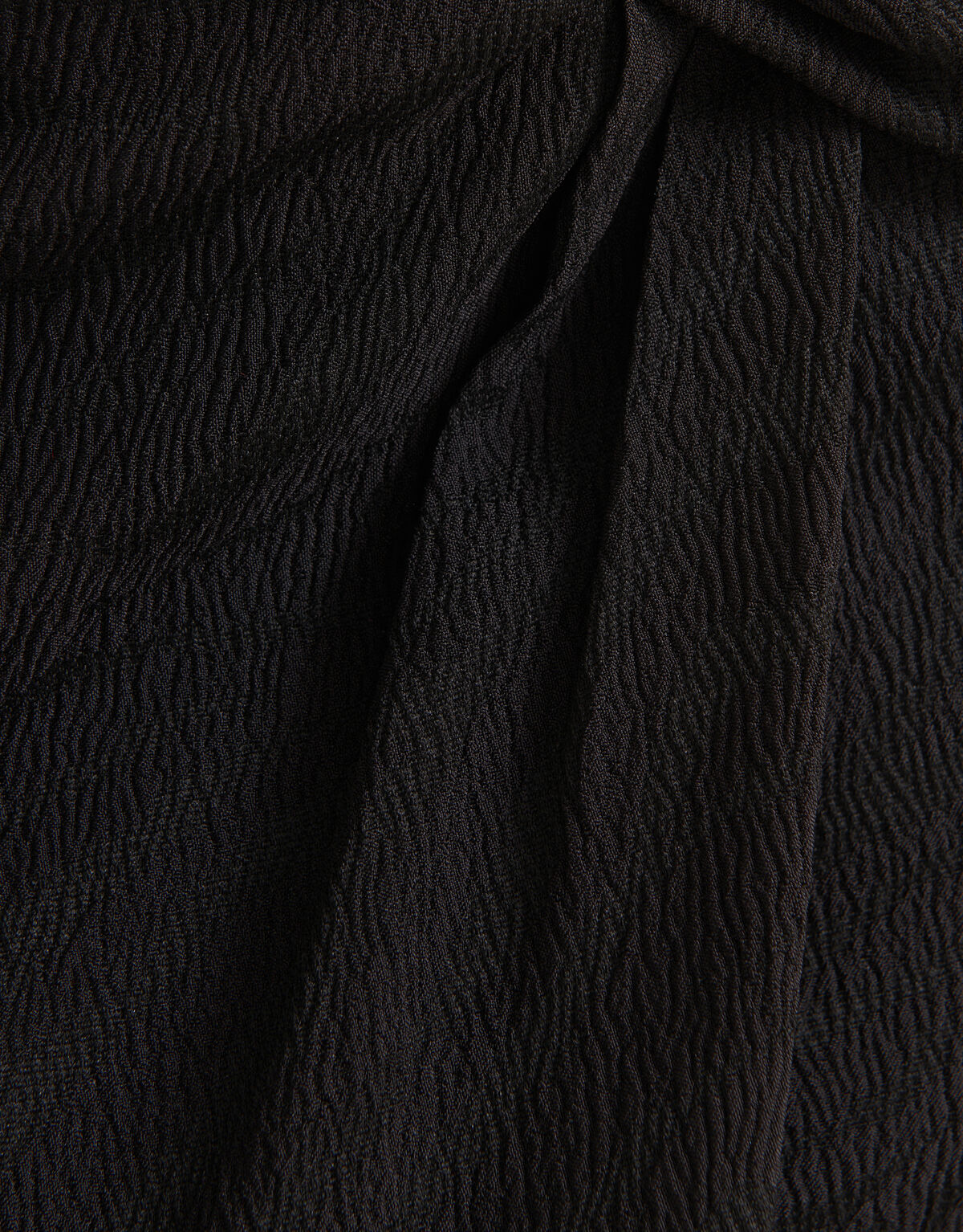 Zebra-Jacquard-Rock Schwarz SHOEBY WOMEN