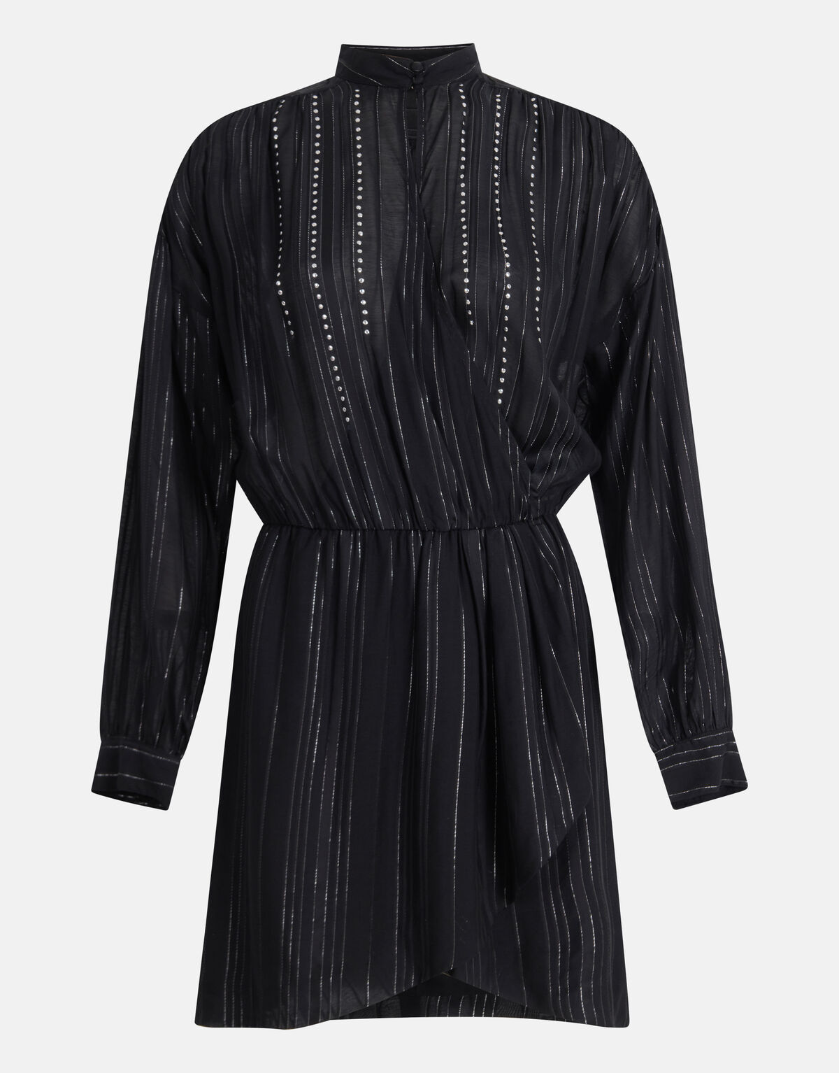 Nieten Lurex Kleid Schwarz SHOEBY WOMEN