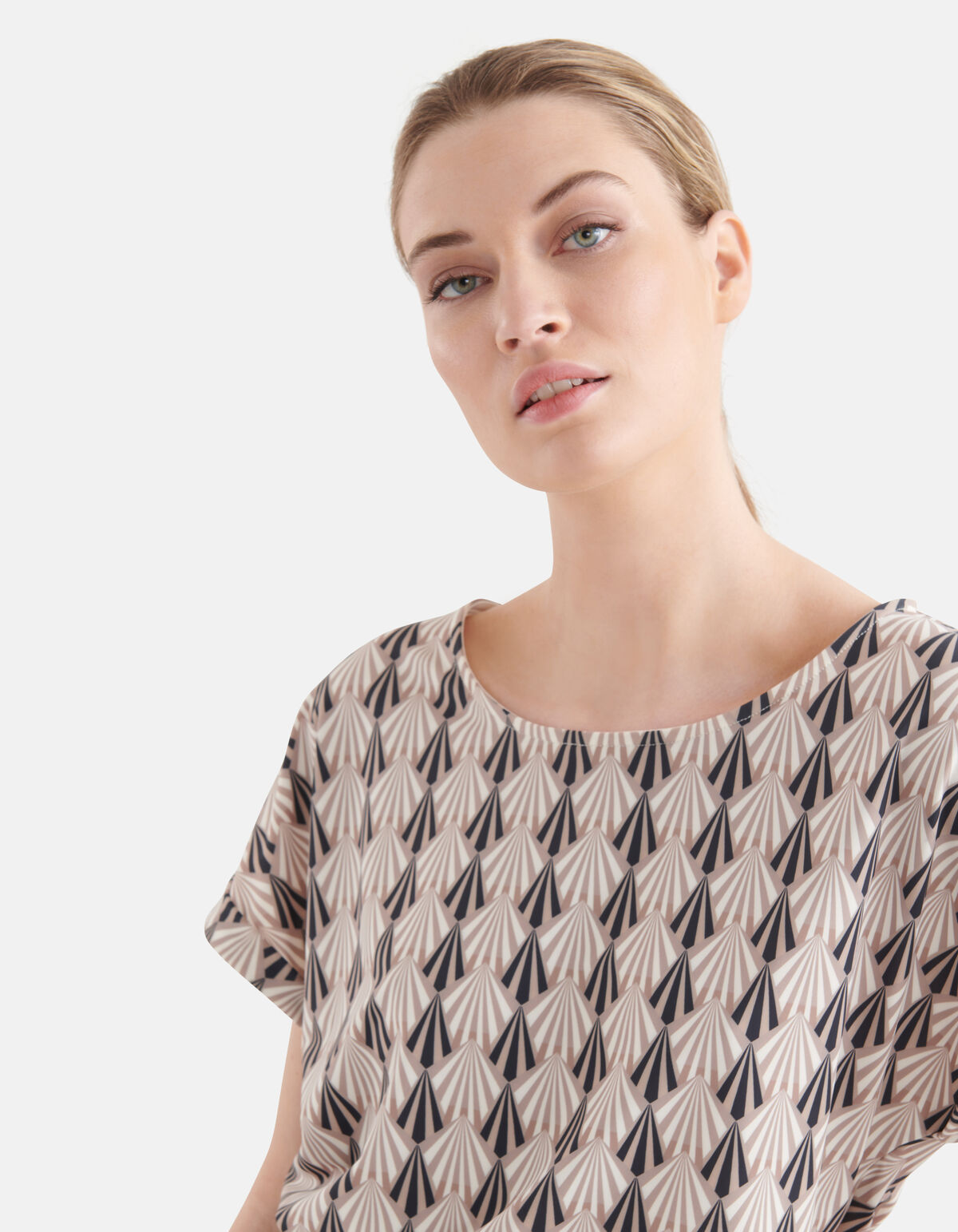 Bedrucktes Reise-T-Shirt von Mieke SHOEBY WOMEN