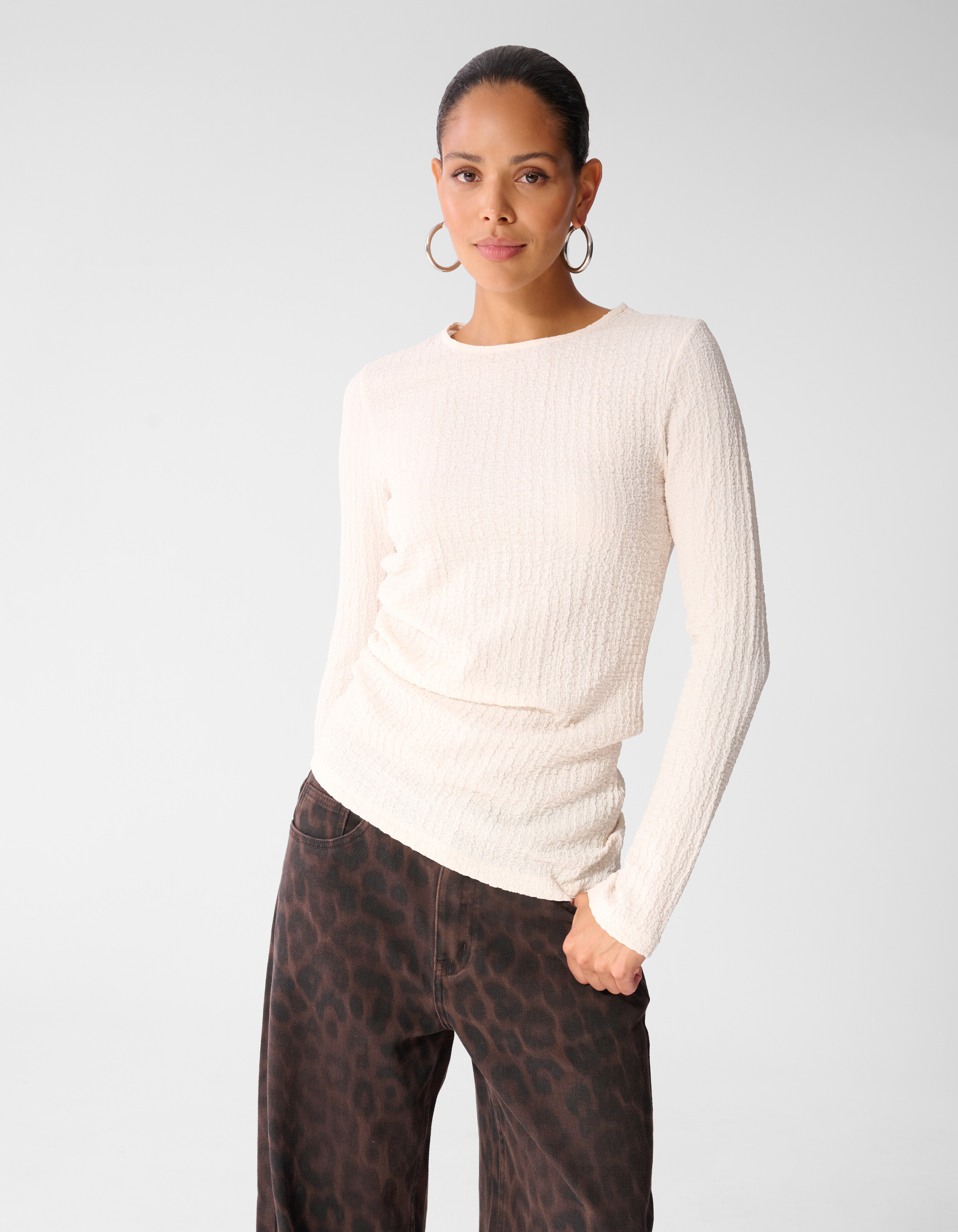 Asymmetrisches Oberteil Wei&szlig; SHOEBY WOMEN