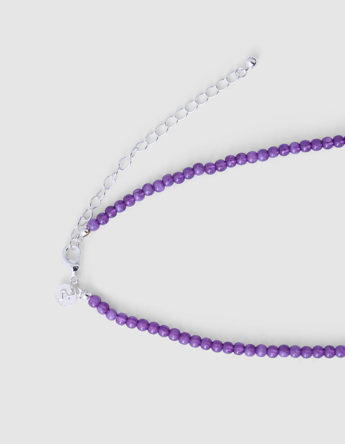 Strass Herz Halskette Lila SHOEBY ACCESSOIRES