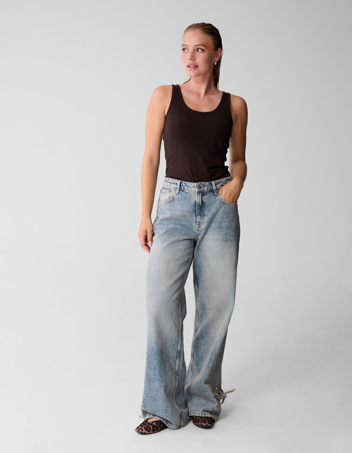 Basis Tanktop Braun SHOEBY WOMEN