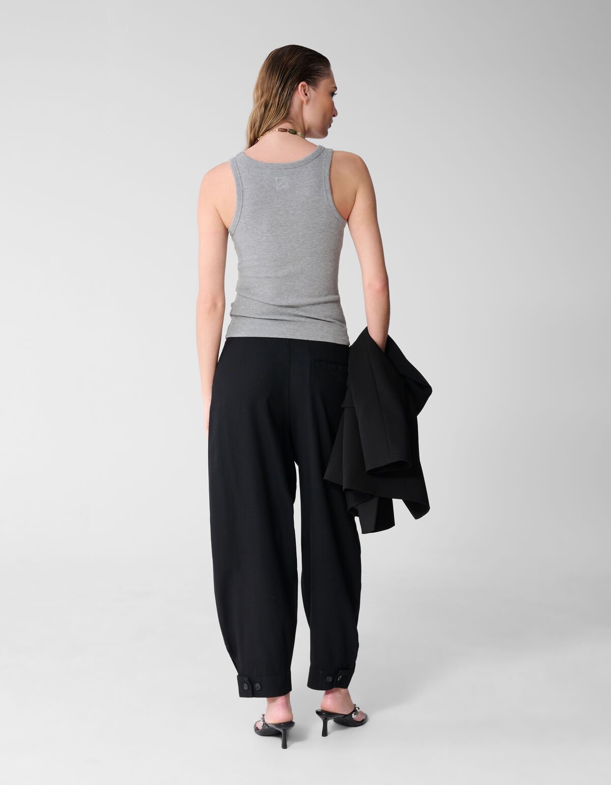 Rippenoberteil Hellgrau von Lonneke SHOEBY WOMEN