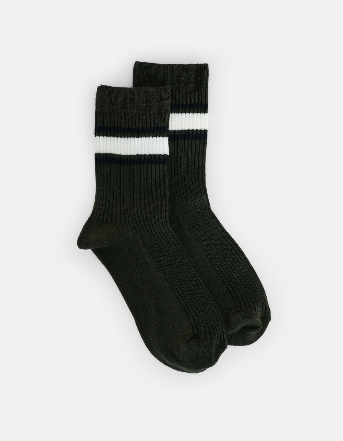 Zweierpack gestreifte Socken SHOEBY ACCESSOIRES