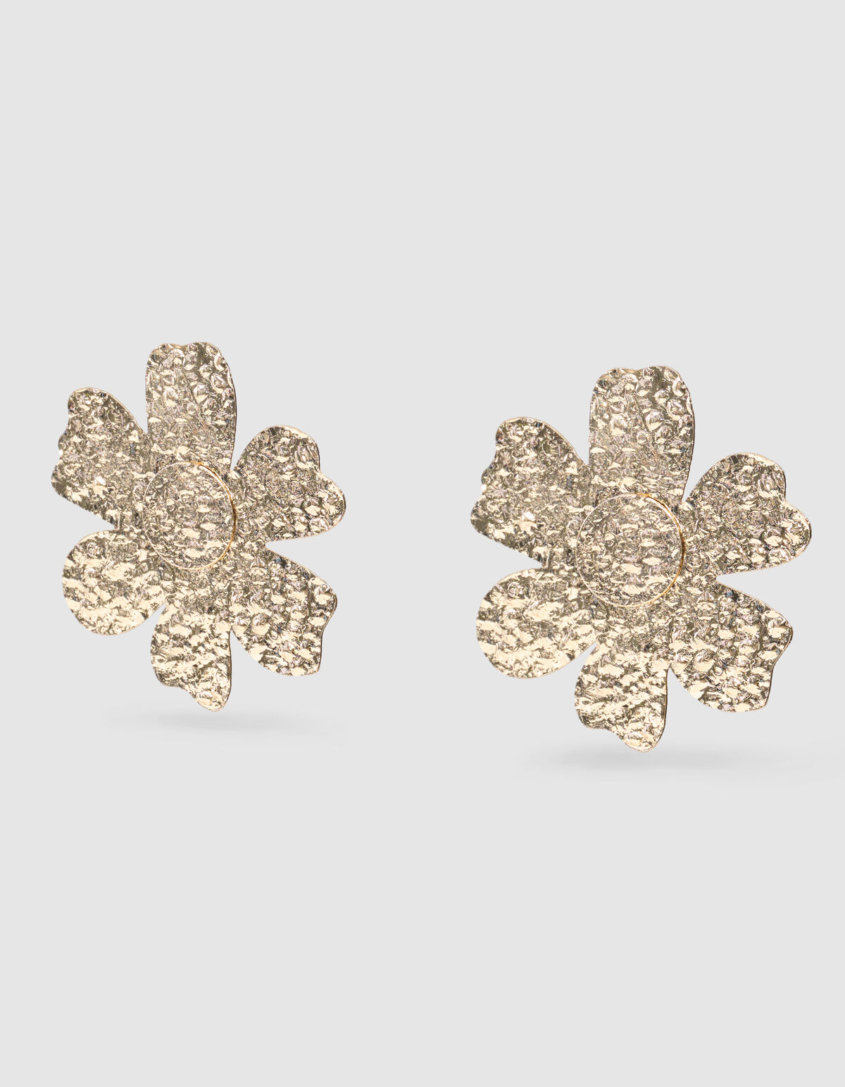 Hammerd Flower Ohrringe Gold SHOEBY ACCESSOIRES