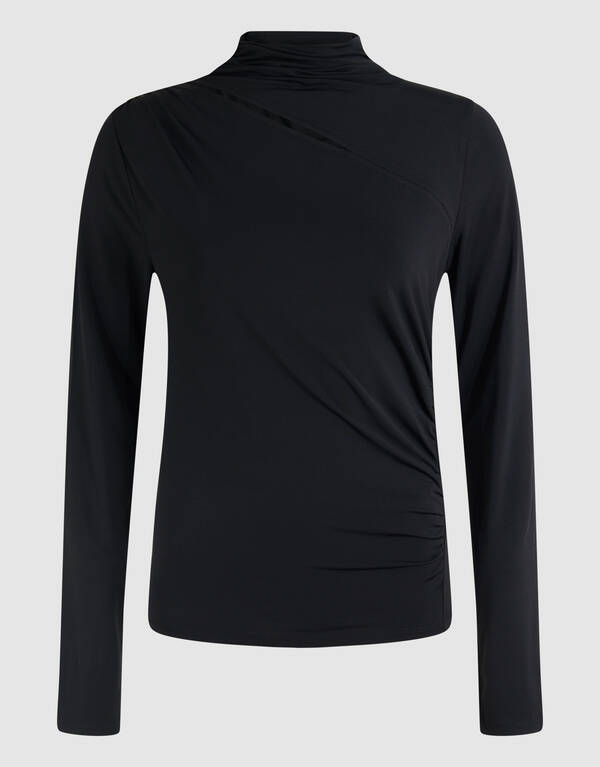 Ausgeschnittenes Top Schwarz SHOEBY WOMEN