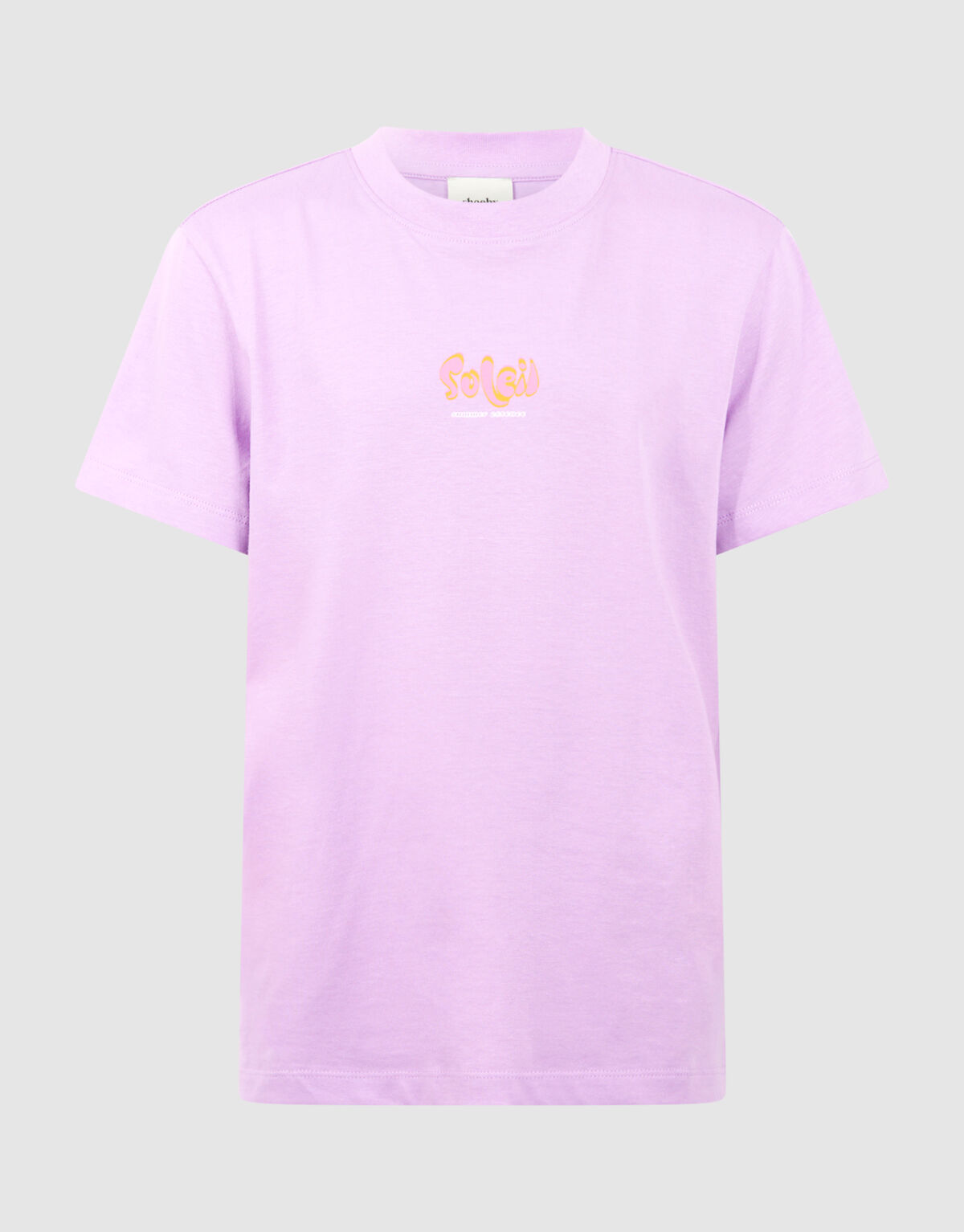 Soleil Artwork T-Shirt Helllila SHOEBY GIRLS