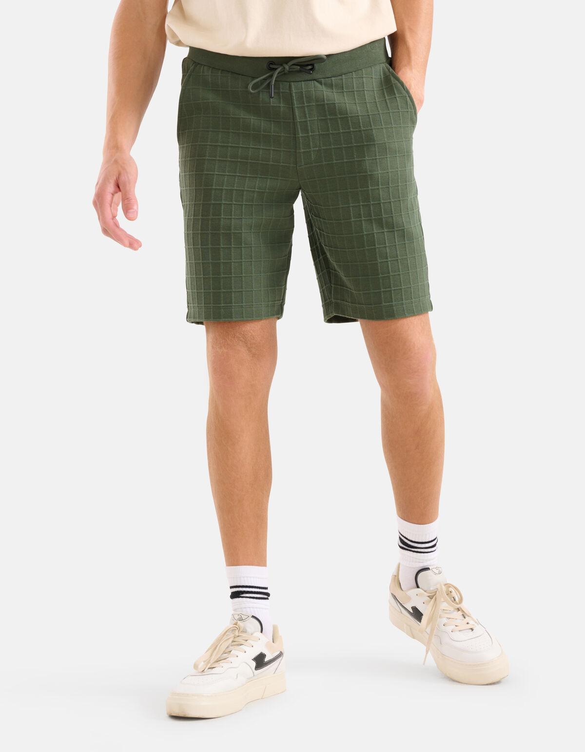 Struktur Short Dunkelgrün SHOEBY MEN