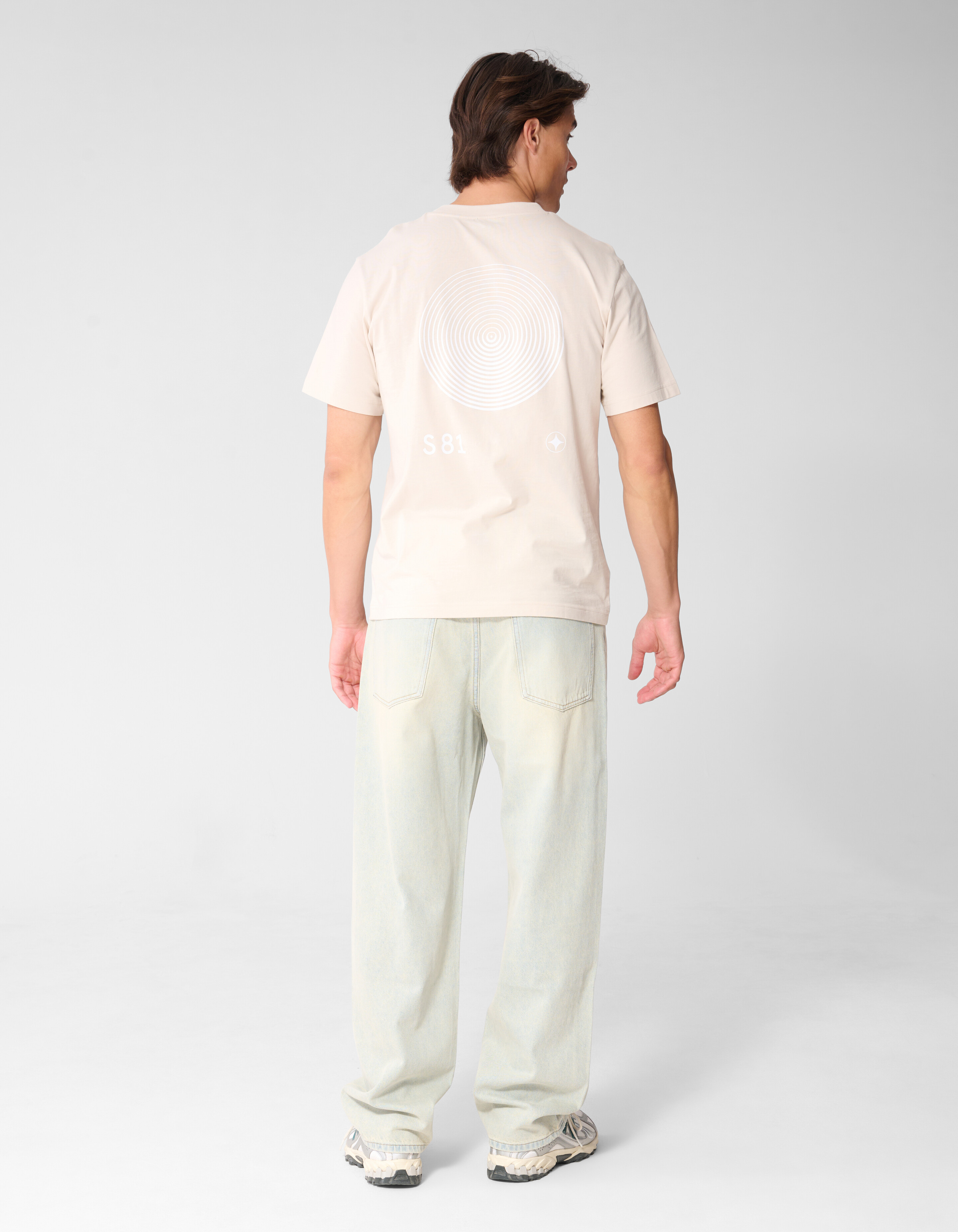 Baggy Fit Jeans Gebleicht L34 SHOEBY MEN