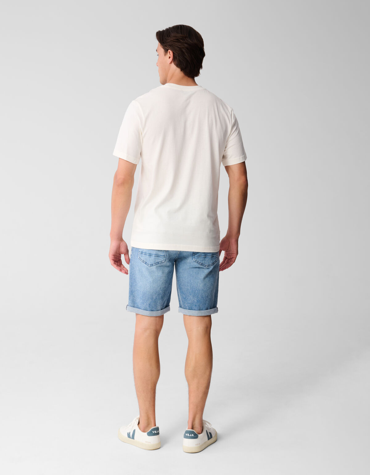 Palm Artwork T-shirt Off White SHOEBY MEN