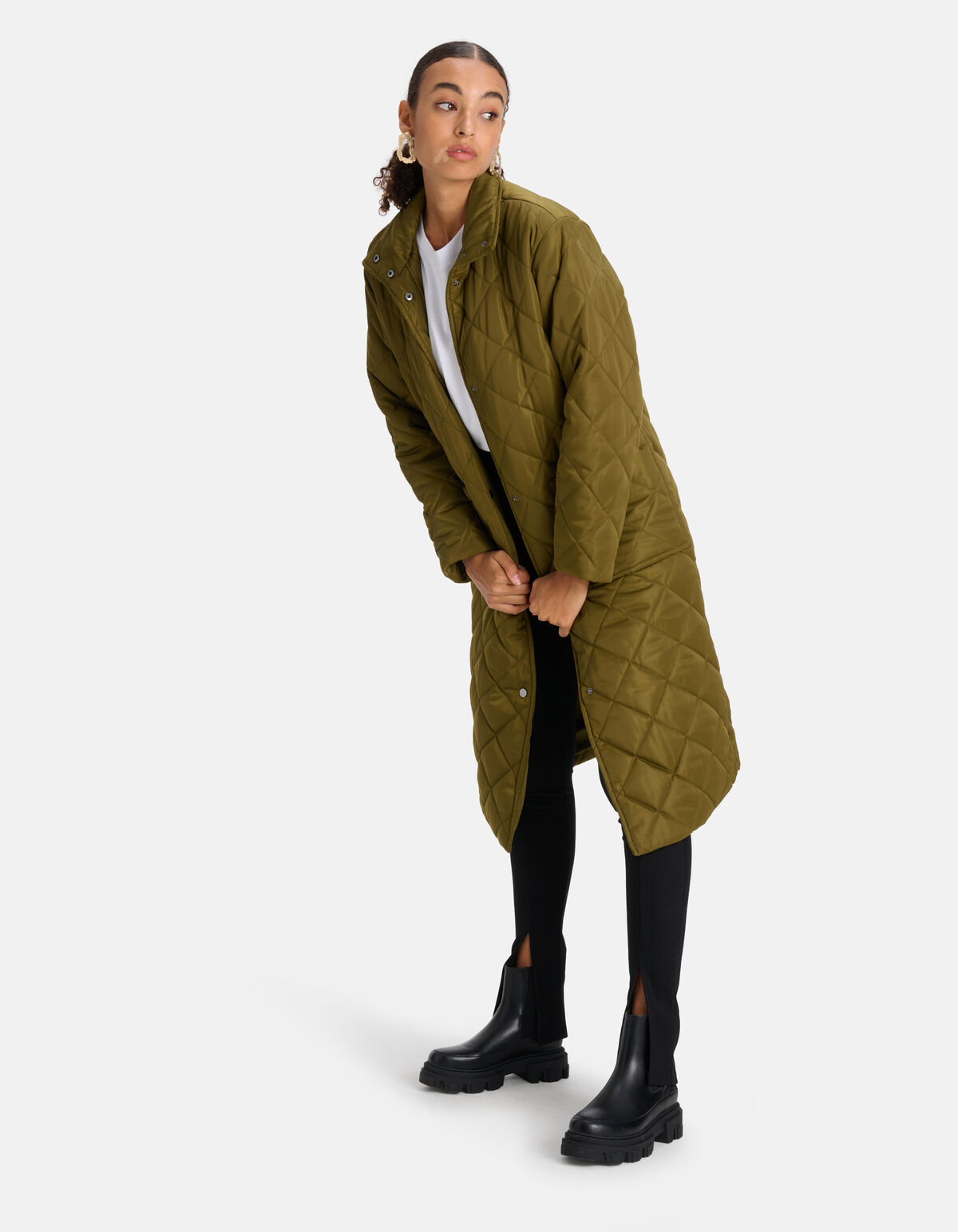 Steppjacke Grün SHOEBY WOMEN