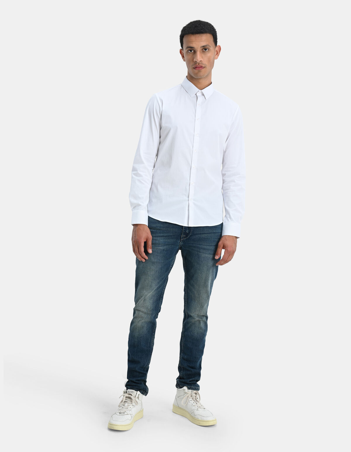 Slim Jeans Blau Getönt Länge 34 SHOEBY MEN