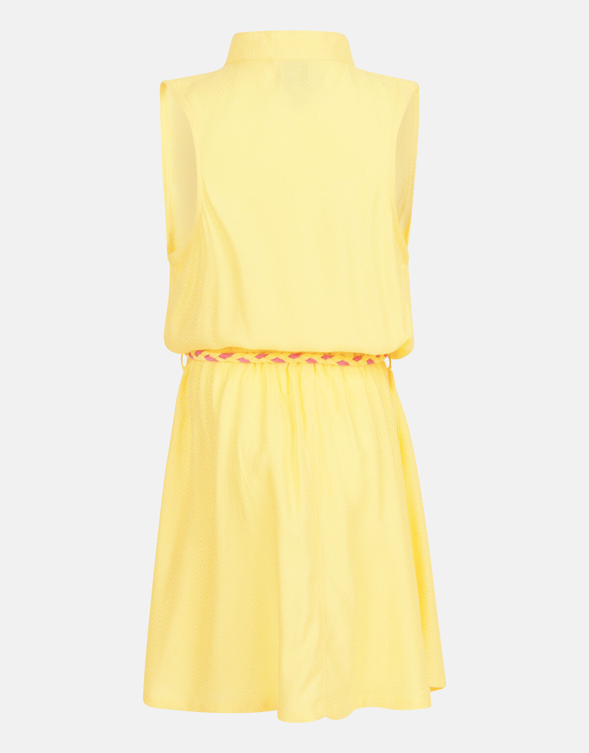 Jacquard-Kleid Gelb SHOEBY GIRLS