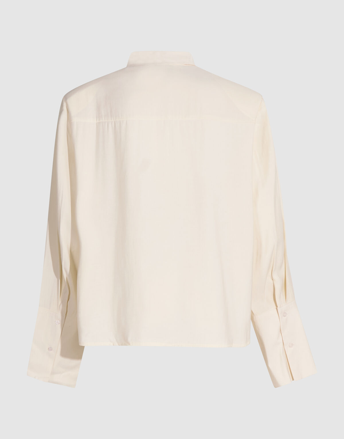 Soft Polo Bluse Ecru SHOEBY WOMEN