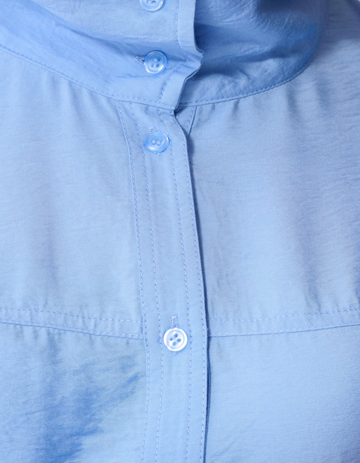 Bluse mit Kordelzug Blau SHOEBY WOMEN