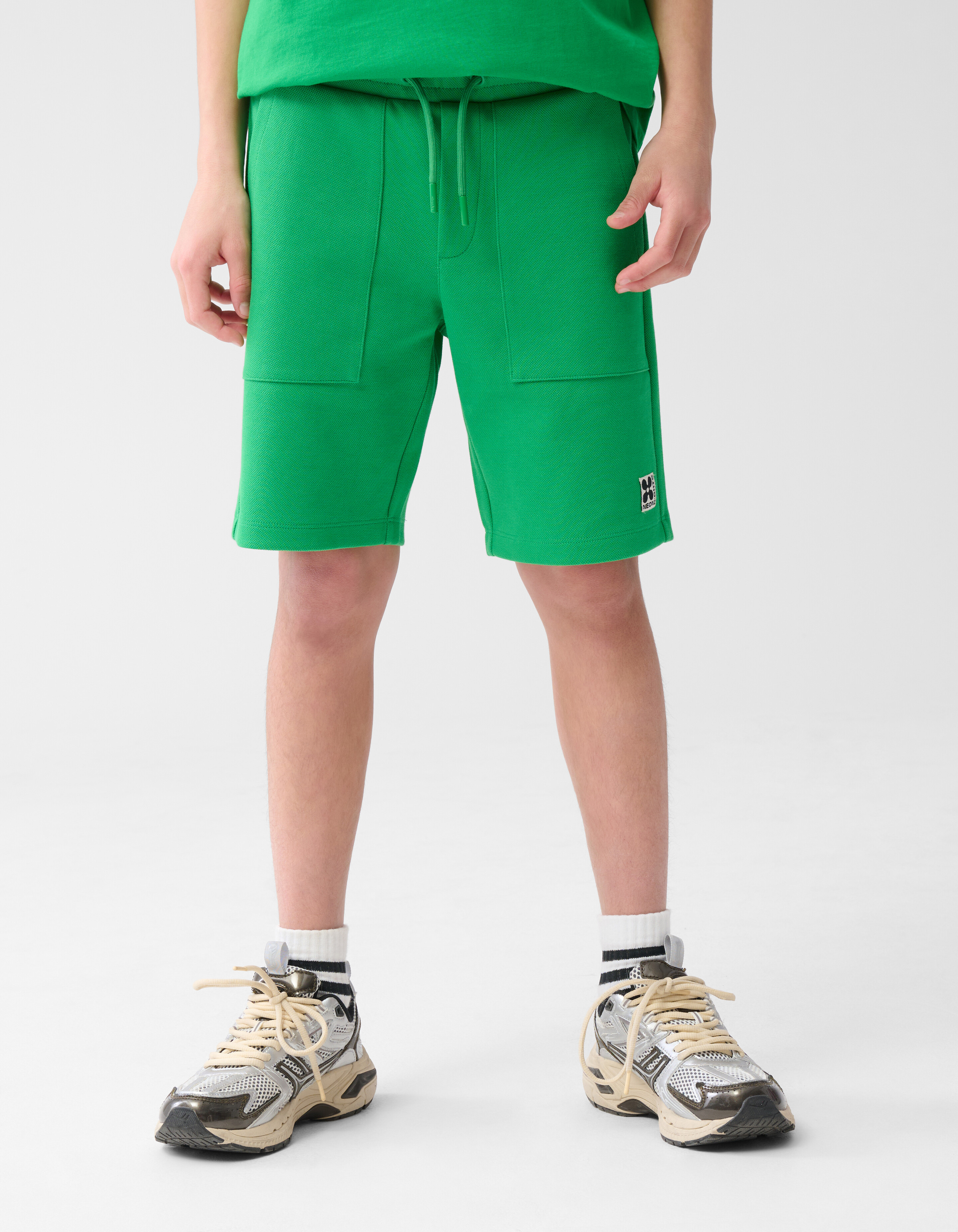 Pique Short Grün SHOEBY BOYS