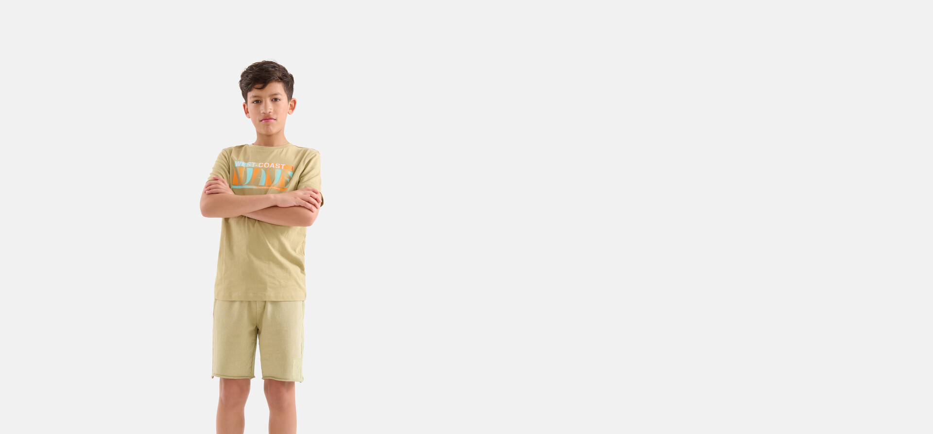 Acid Washed Short Sand SHOEBY BOYS