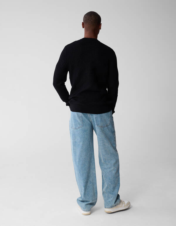 Baggy Fit Jeans Mediumstone SHOEBY MEN