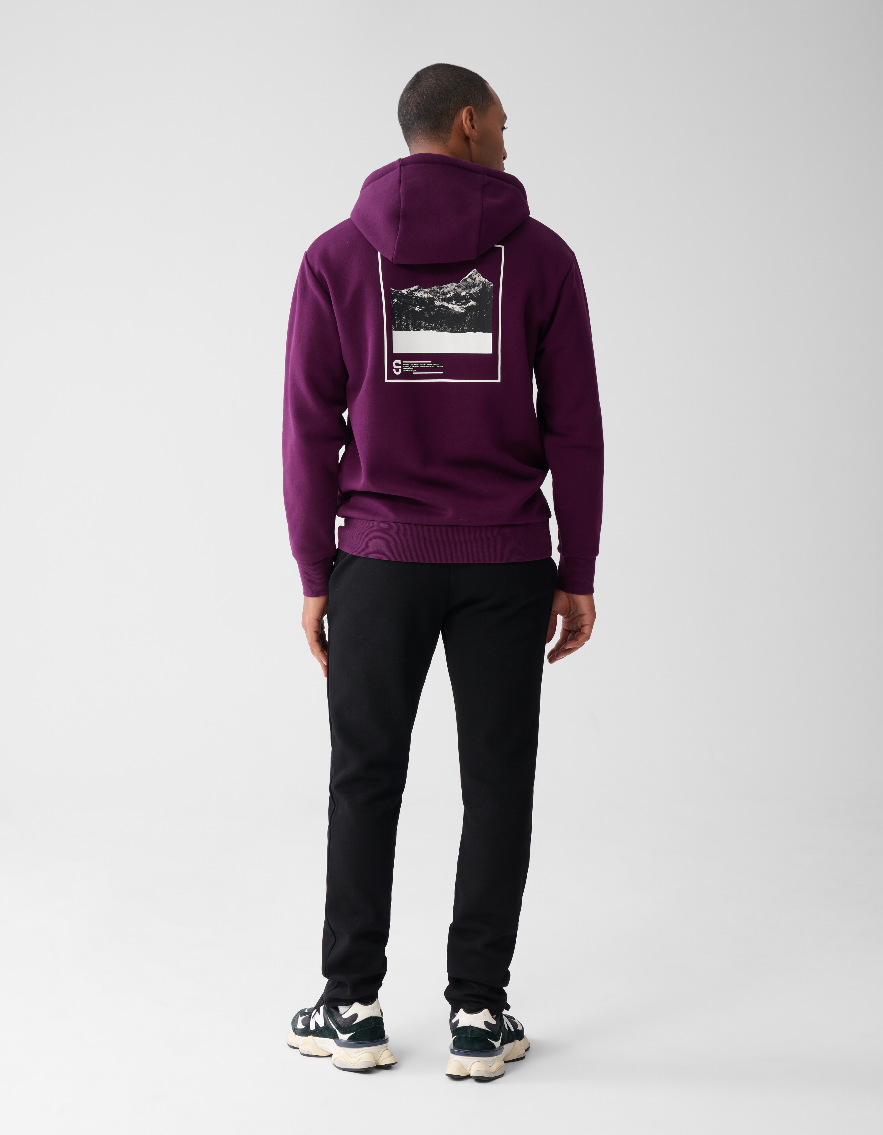 Piqué-Hose Schwarz SHOEBY MEN