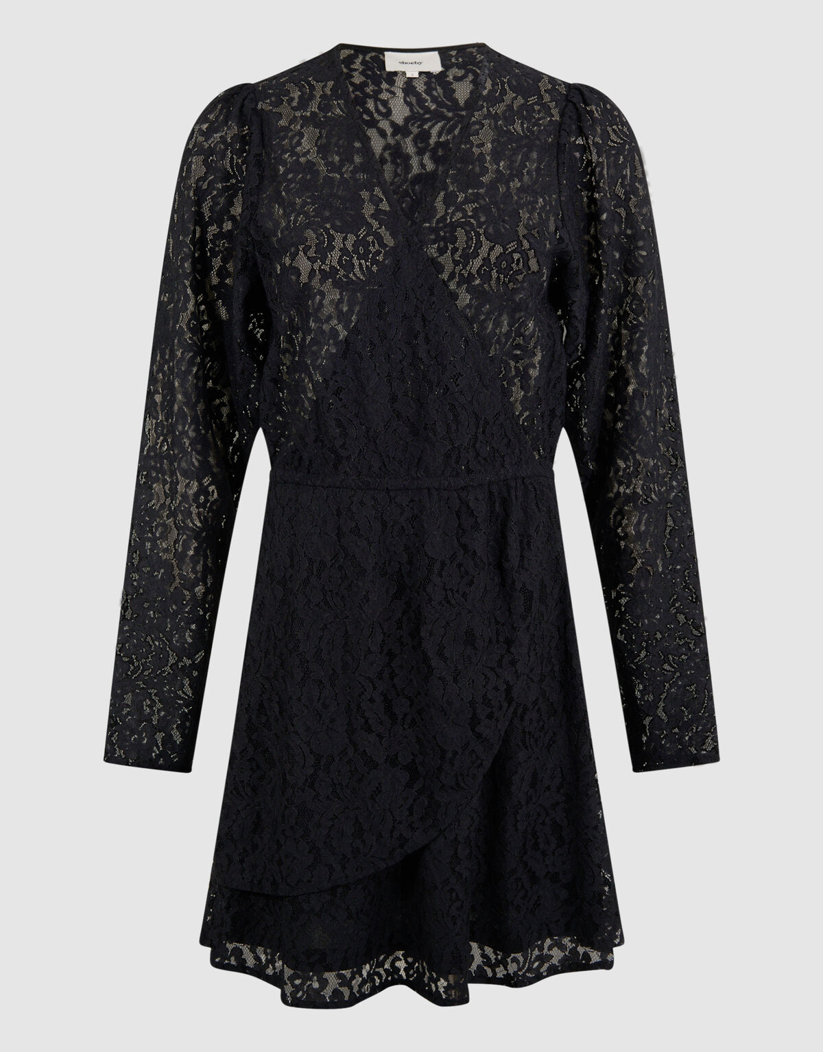 Schwarzes Minikleid aus Spitze SHOEBY WOMEN