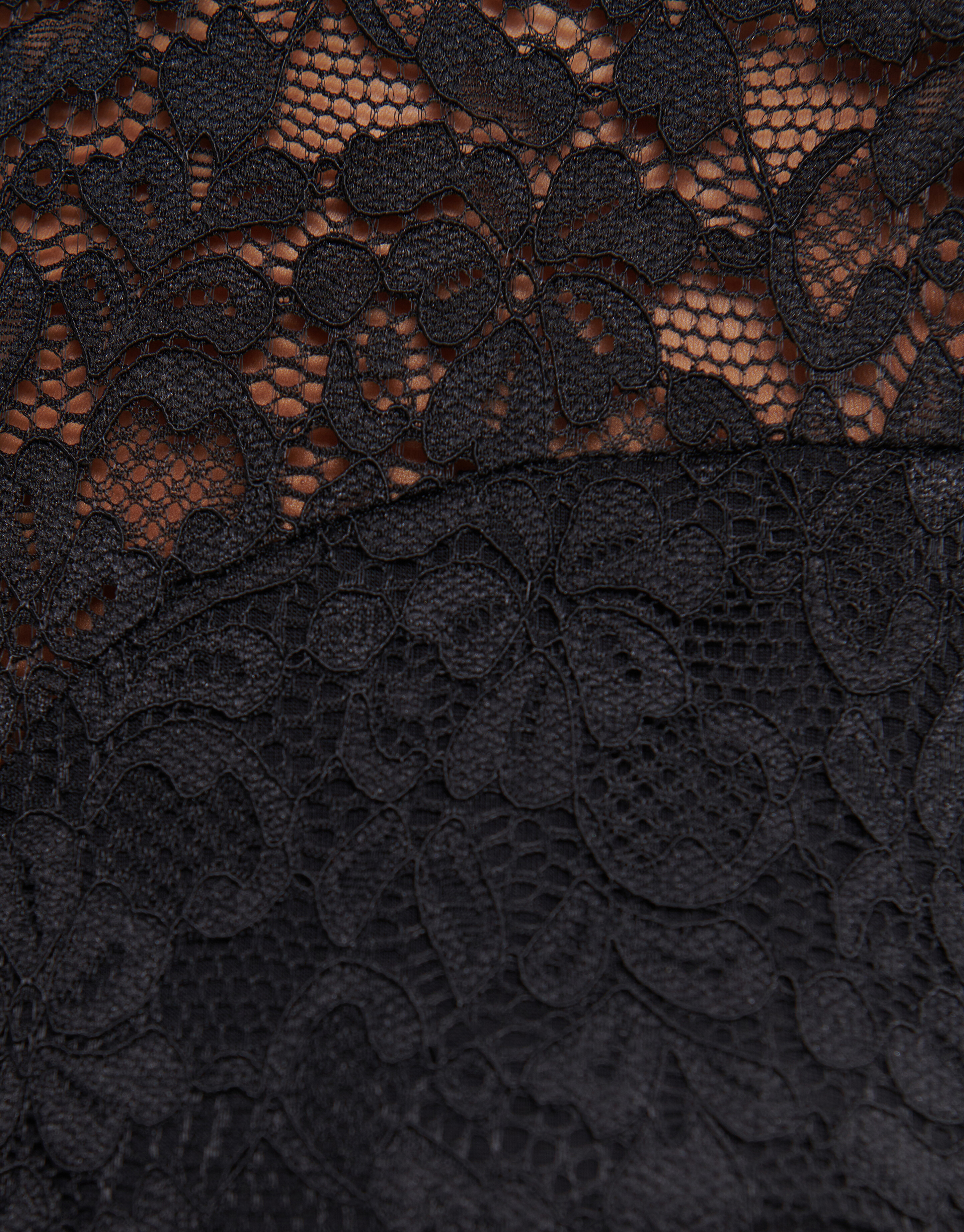 Maxikleid aus Spitze Schwarz von Fred SHOEBY WOMEN